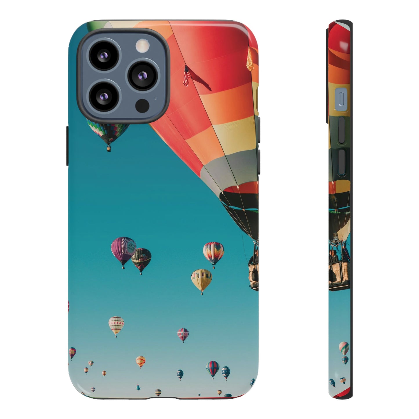 Hot Air Balloon Wallpaper Phone Case | iPhone 15 Plus/ Pro, 14, 13, 12| Google Pixel 7, Pro, 5| Samsung Galaxy S23 All Major Phone Models