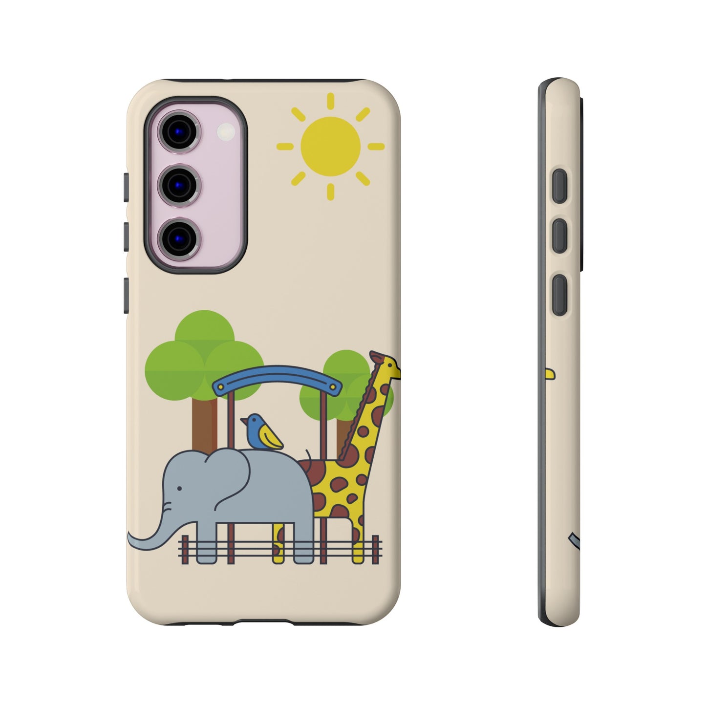 Zoo Wallpaper Phone Case | iPhone 15 Plus/ Pro, 14, 13, 12| Google Pixel 7, Pro, 5| Samsung Galaxy S23 All Major Phone Models