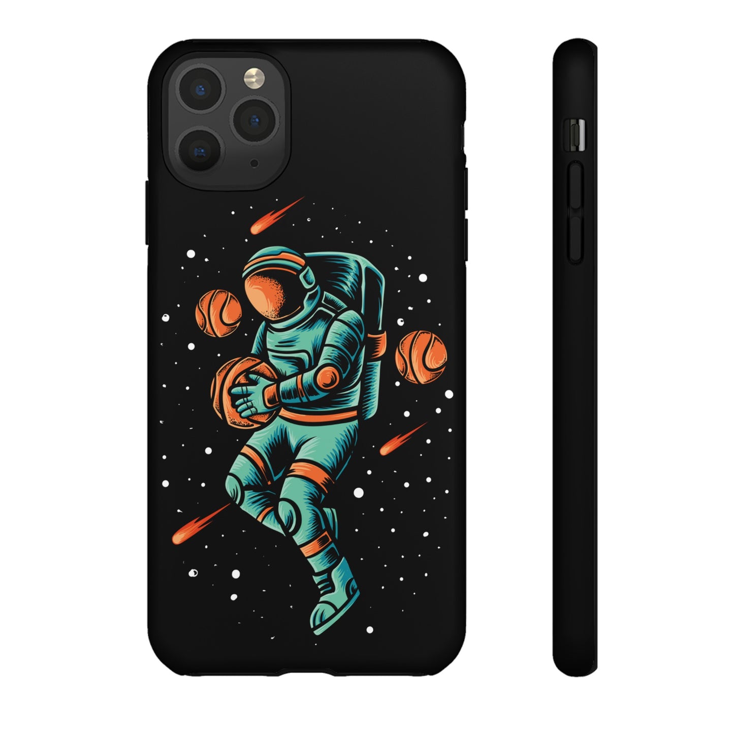 Space Basketball Phone Case | iPhone 15 Plus/ Pro, 14, 13, 12| Google Pixel 7, Pro, 5| Samsung Galaxy S23 All Major Phone Models