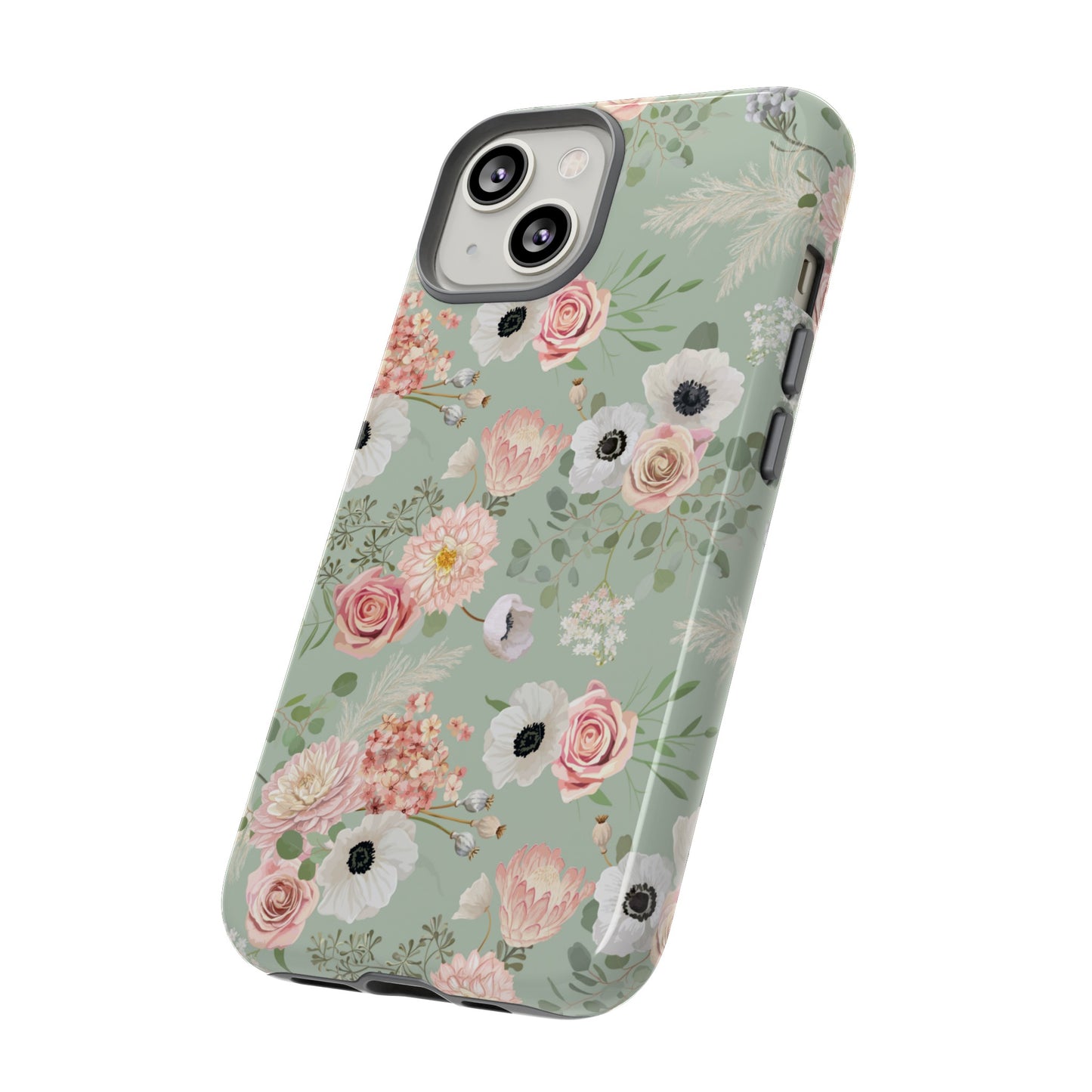 Pastel Flowers Phone Case | iPhone 15 Plus/ Pro, 14, 13, 12| Google Pixel 7, Pro, 5| Samsung Galaxy S23 All Major Phone Models