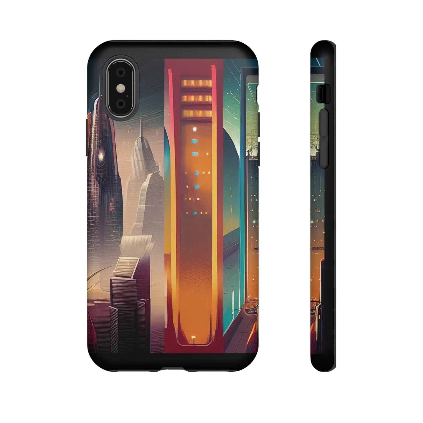 Sci-Fi  Buildings Wallpaper Phone Case | iPhone 15 Plus/ Pro, 14, 13, 12| Google Pixel 7, Pro, 5| Samsung Galaxy S23 All Major Phone Models