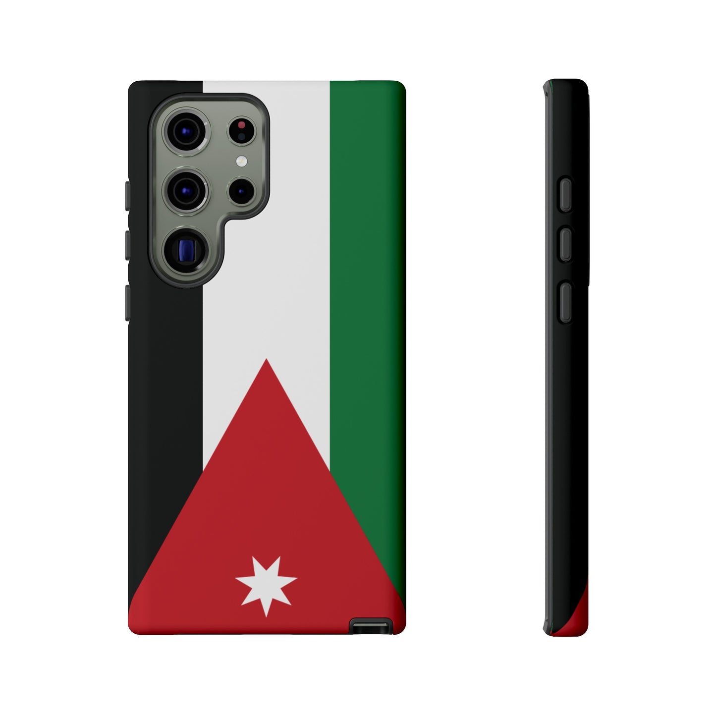 Jordan Flag Phone Case |iPhone 15 Plus/ Pro, 14, 13, 12|Google Pixel 7, Pro, 5| Samsung Galaxy S23 All Major Phone Models