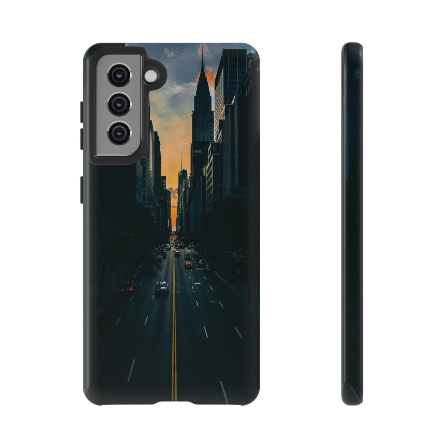 City Sunset Wallpaper Phone Case | iPhone 15 Plus/ Pro, 14, 13, 12| Google Pixel 7, Pro, 5| Samsung Galaxy S23 All Major Phone Models