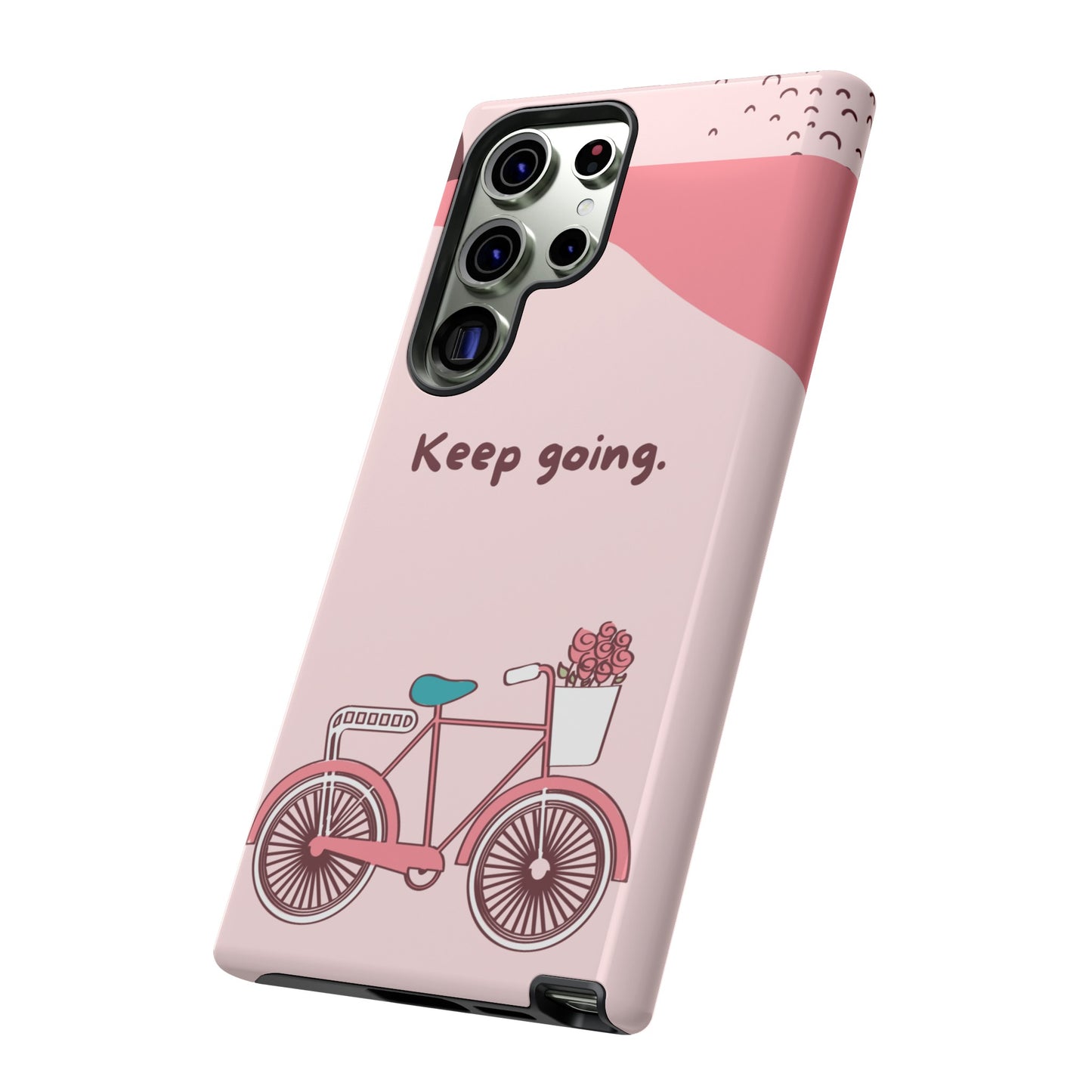 Keep Going Phone Case | iPhone 15 Plus/ Pro, 14, 13, 12| Google Pixel 7, Pro, 5| Samsung Galaxy S23 All Major Phone Models