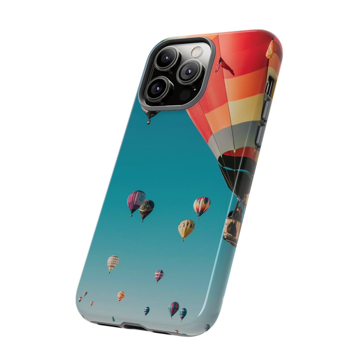 Hot Air Balloon Wallpaper Phone Case | iPhone 15 Plus/ Pro, 14, 13, 12| Google Pixel 7, Pro, 5| Samsung Galaxy S23 All Major Phone Models