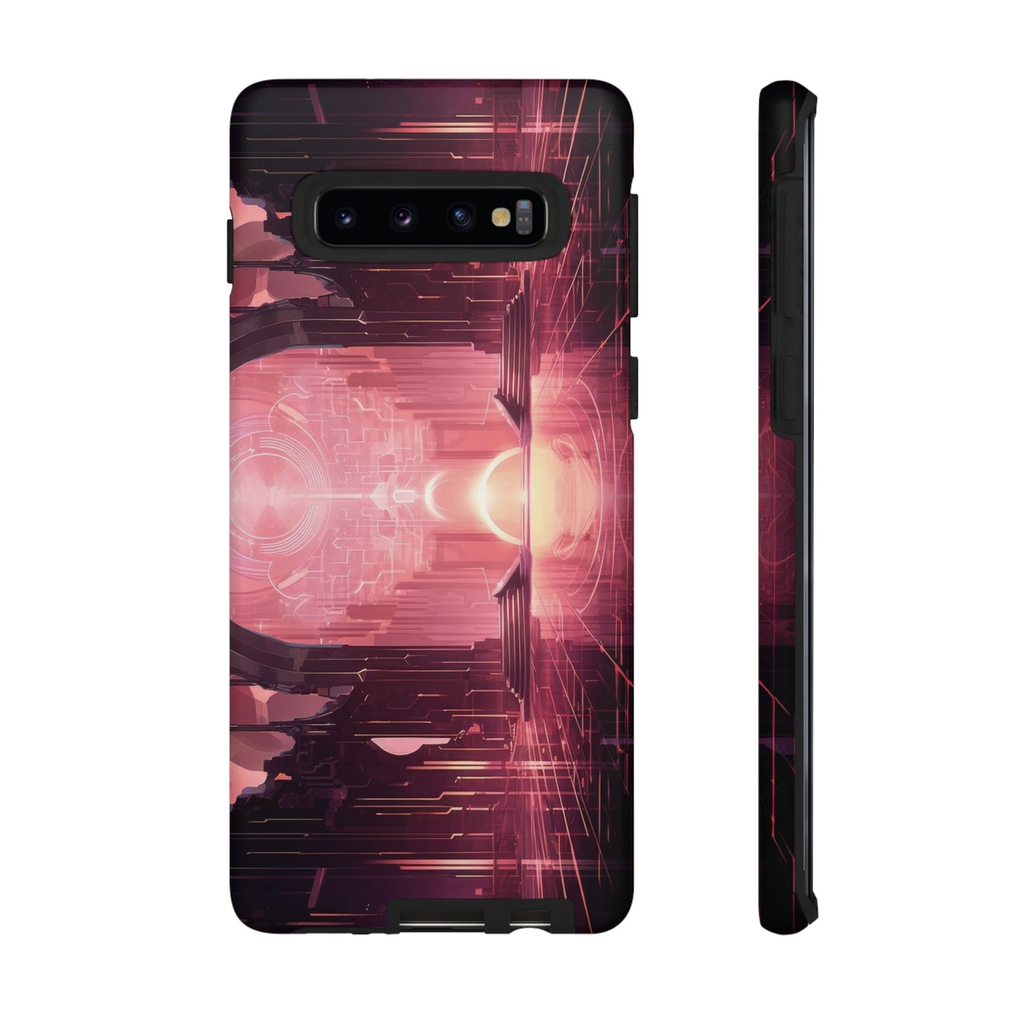 Sci-Fi Hall Wallpaper Phone Case | iPhone 15 Plus/ Pro, 14, 13, 12| Google Pixel 7, Pro, 5| Samsung Galaxy S23 All Major Phone Models