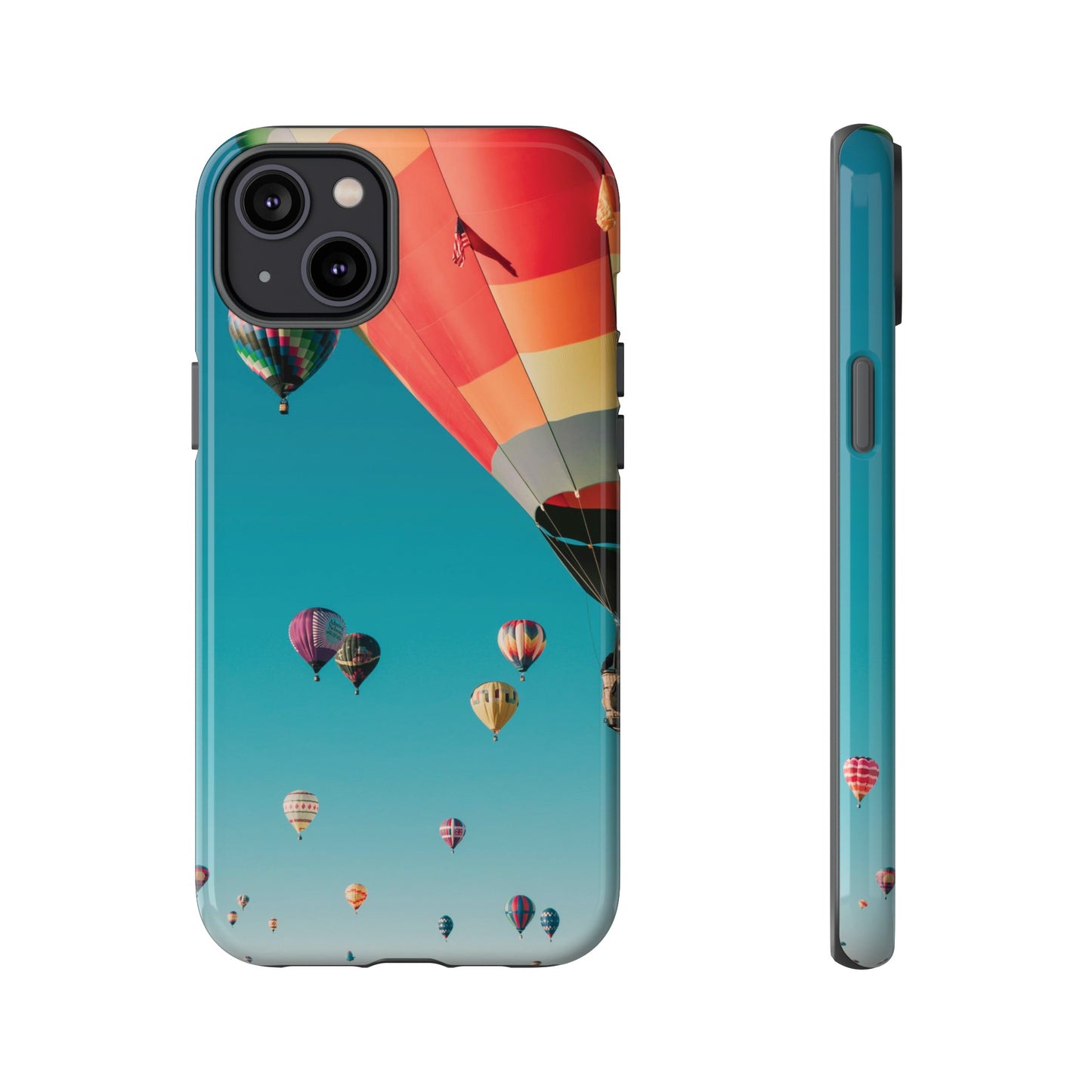 Hot Air Balloon Wallpaper Phone Case | iPhone 15 Plus/ Pro, 14, 13, 12| Google Pixel 7, Pro, 5| Samsung Galaxy S23 All Major Phone Models