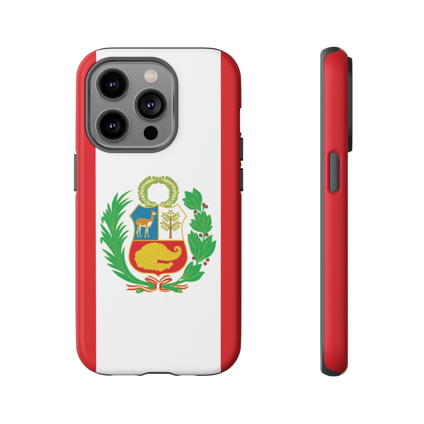 Peru Flag Phone Case | iPhone 15 Plus/ Pro, 14, 13, 12| Google Pixel 7, Pro, 5| Samsung Galaxy S23 All Major Phone Models