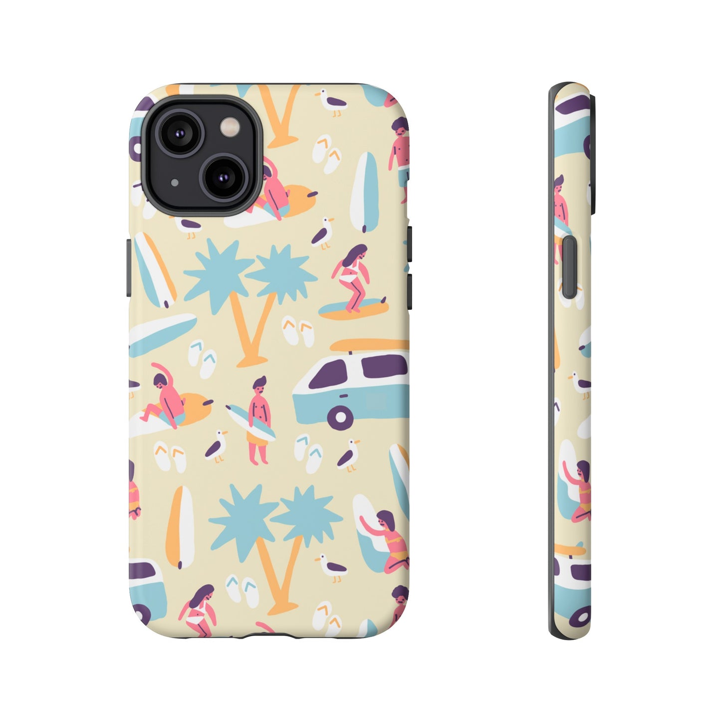 Surfers Wallpaper Phone Case | iPhone 15 Plus/ Pro, 14, 13, 12| Google Pixel 7, Pro, 5| Samsung Galaxy S23 All Major Phone Models