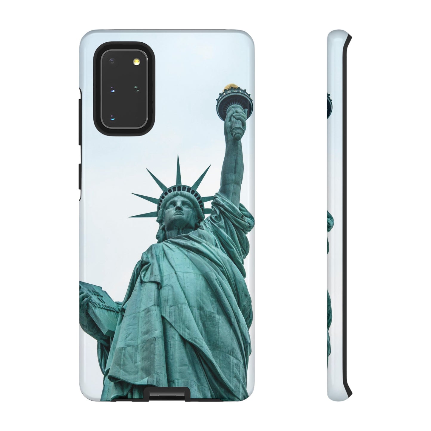 Statue of Liberty Wallpaper Phone Case | iPhone 15 Plus/ Pro, 14, 13, 12| Google Pixel 7, Pro, 5| Samsung Galaxy S23 All Major Phone Models