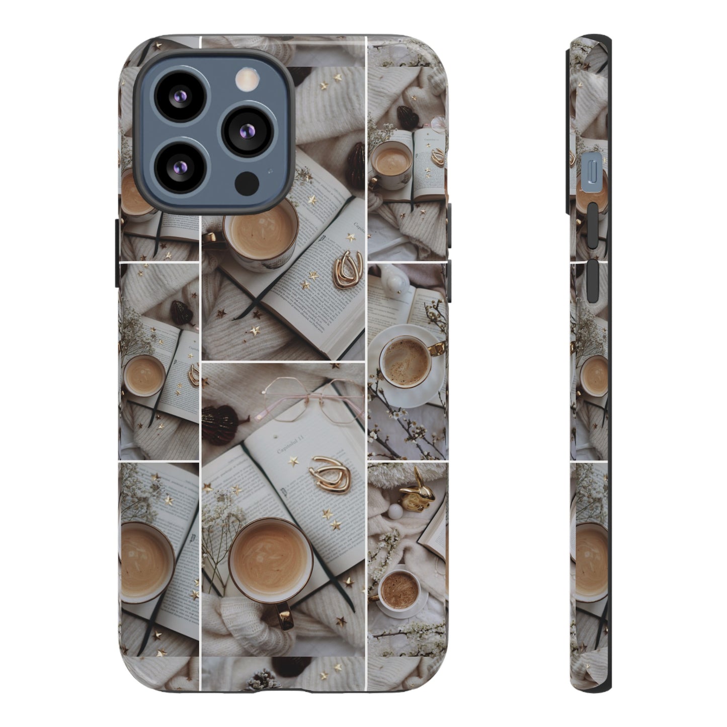 Coffee Collage Wallpaper Phone Case | iPhone 15 Plus/ Pro, 14, 13, 12| Google Pixel 7, Pro, 5| Samsung Galaxy S23 All Major Phone Models