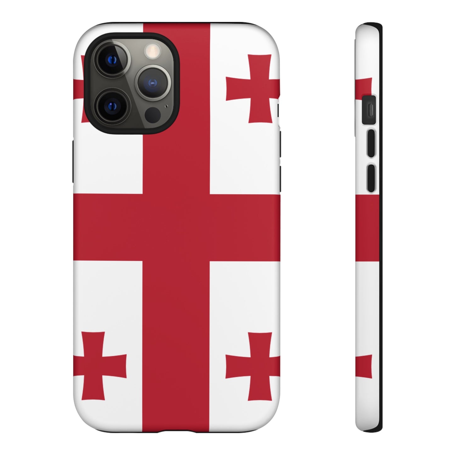 Georgia Flag Phone Case | iPhone 15 Plus/ Pro, 14, 13, 12| Google Pixel 7, Pro, 5| Samsung Galaxy S23 All Major Phone Models