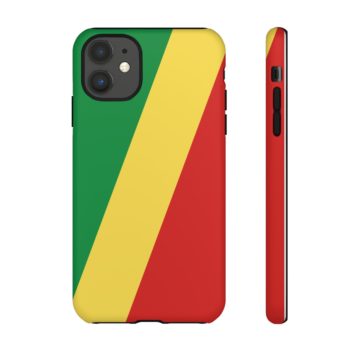 Congo-Brazzaville Flag Phone Case | iPhone 15 Plus/ Pro, 14, 13, 12| Google Pixel 7, Pro, 5| Samsung Galaxy S23 All Major Phone Models