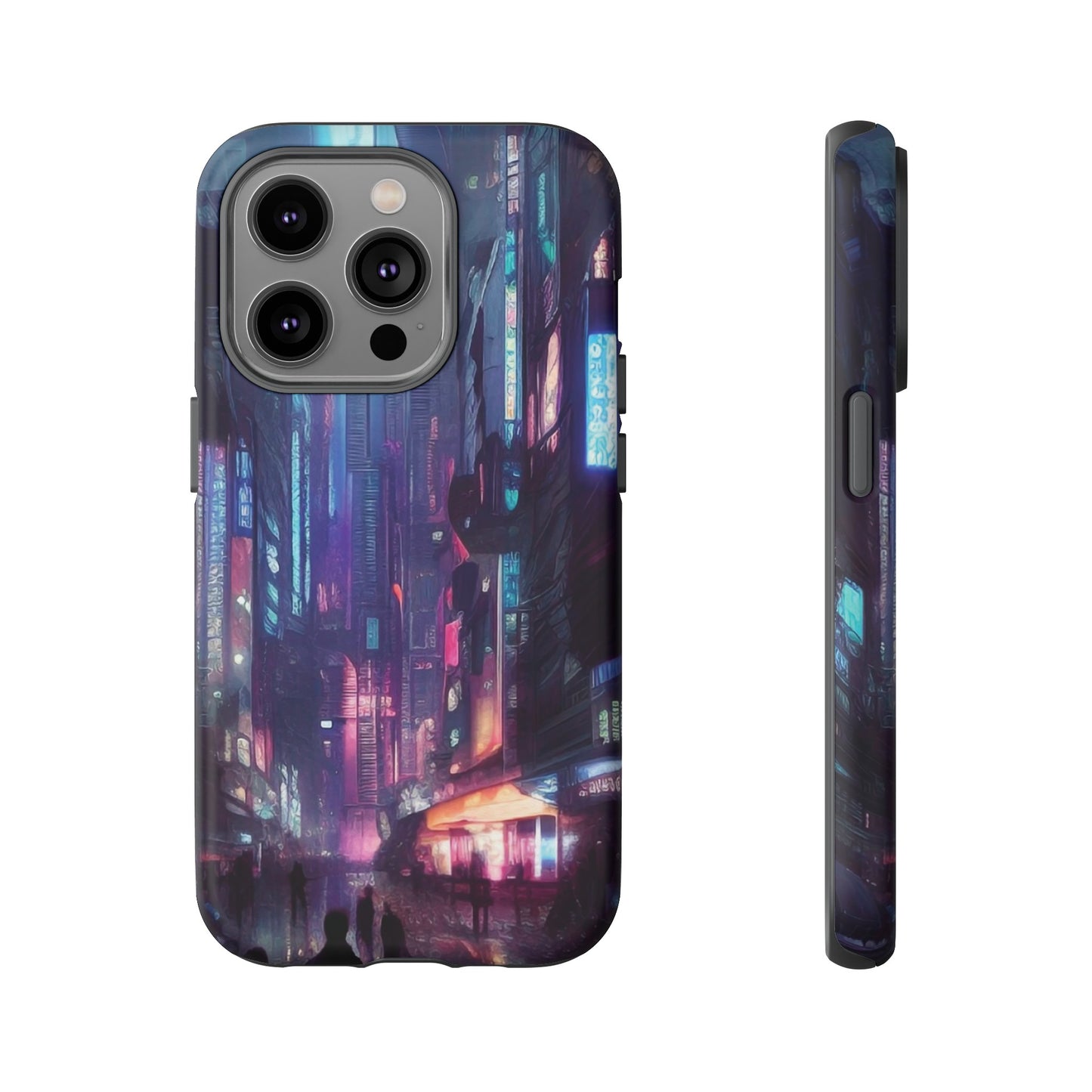 Futuristic Sci-Fi City Wallpaper Phone Case | iPhone 15 Plus/ Pro, 14, 13, 12| Google Pixel 7, Pro, 5| Samsung Galaxy S23 All Major Phone Models