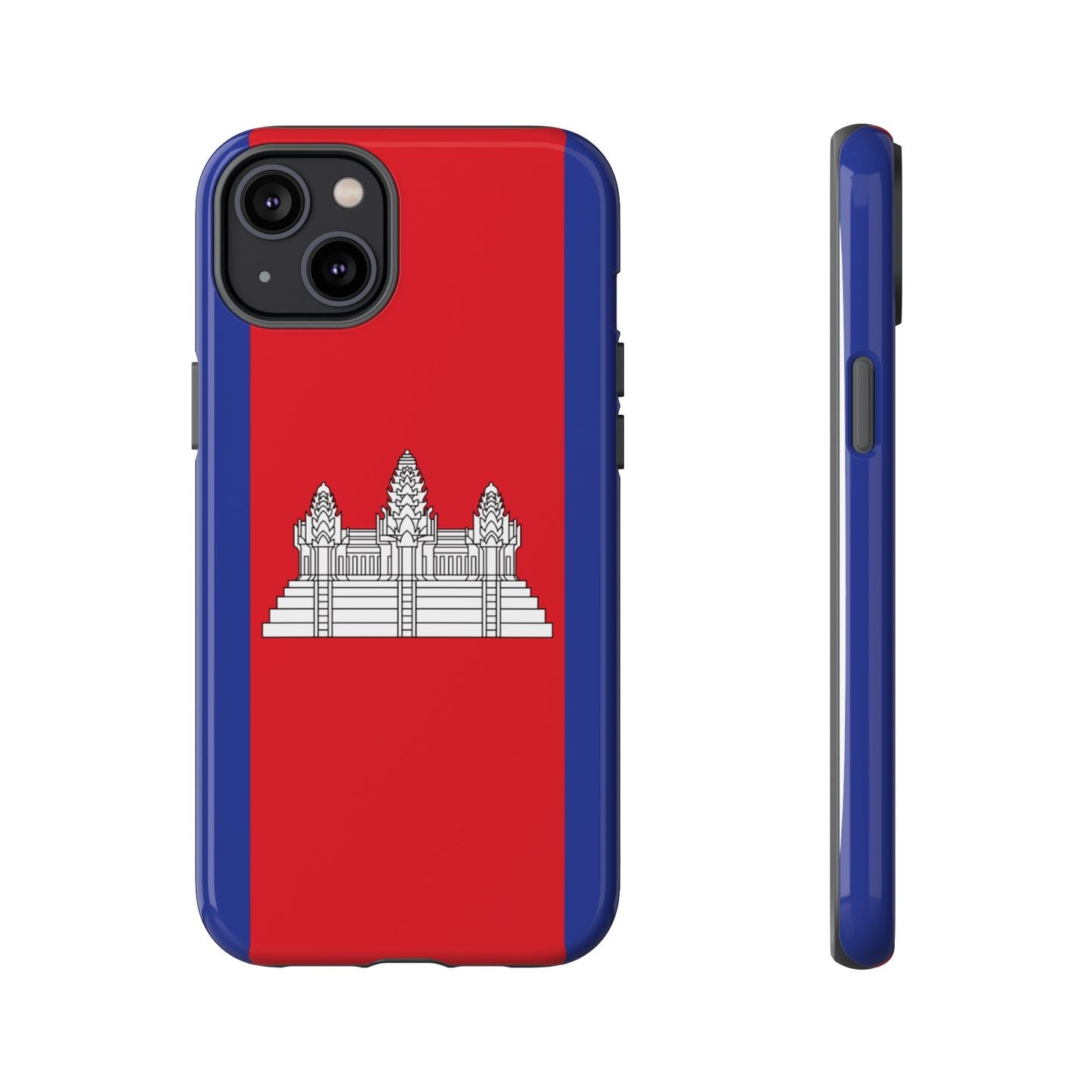 Cambodia Flag Phone Case | iPhone 15 Plus/ Pro, 14, 13, 12| Google Pixel 7, Pro, 5| Samsung Galaxy S23 All Major Phone Models