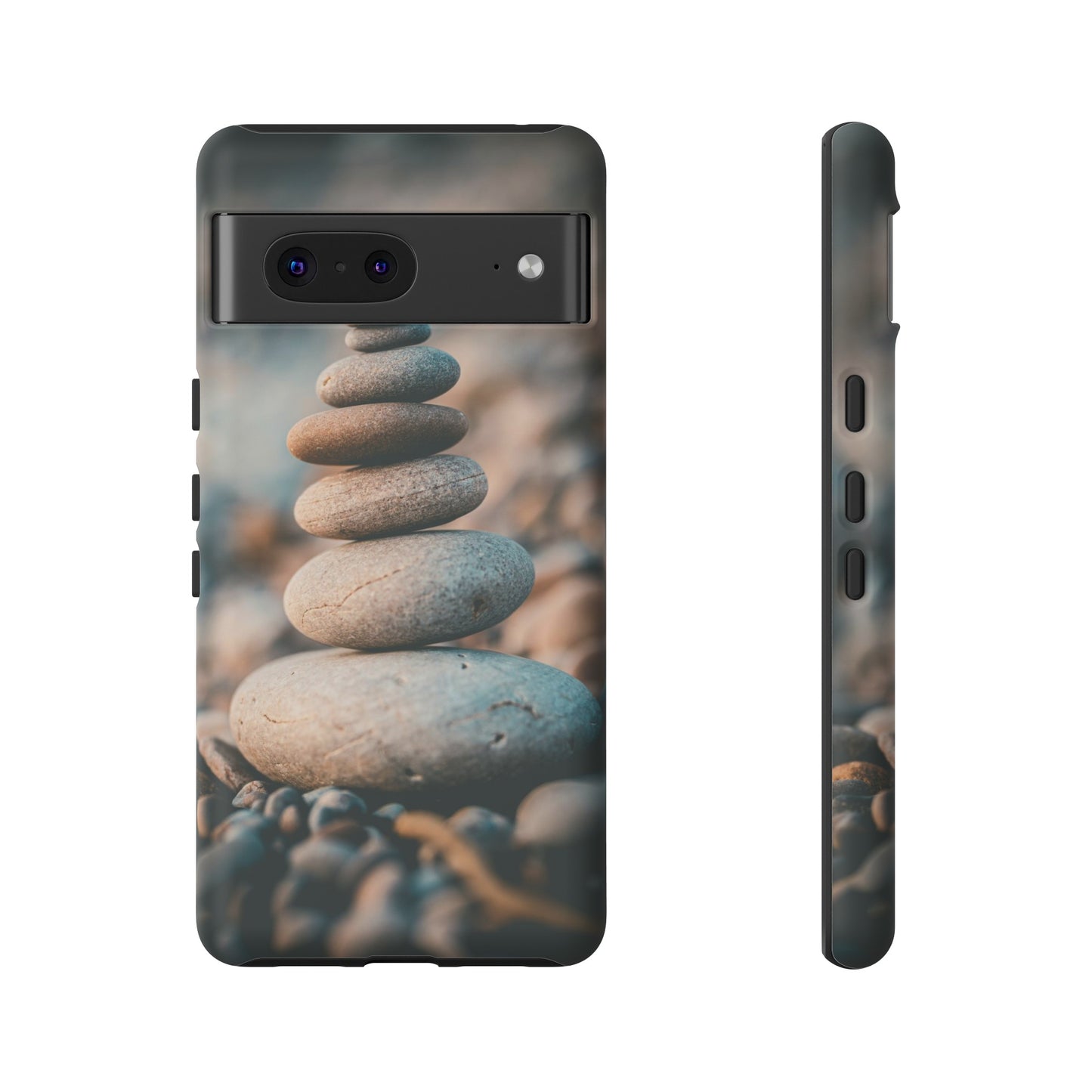 Rock Stack Wallpaper Phone Case | iPhone 15 Plus/ Pro, 14, 13, 12| Google Pixel 7, Pro, 5| Samsung Galaxy S23 All Major Phone Models