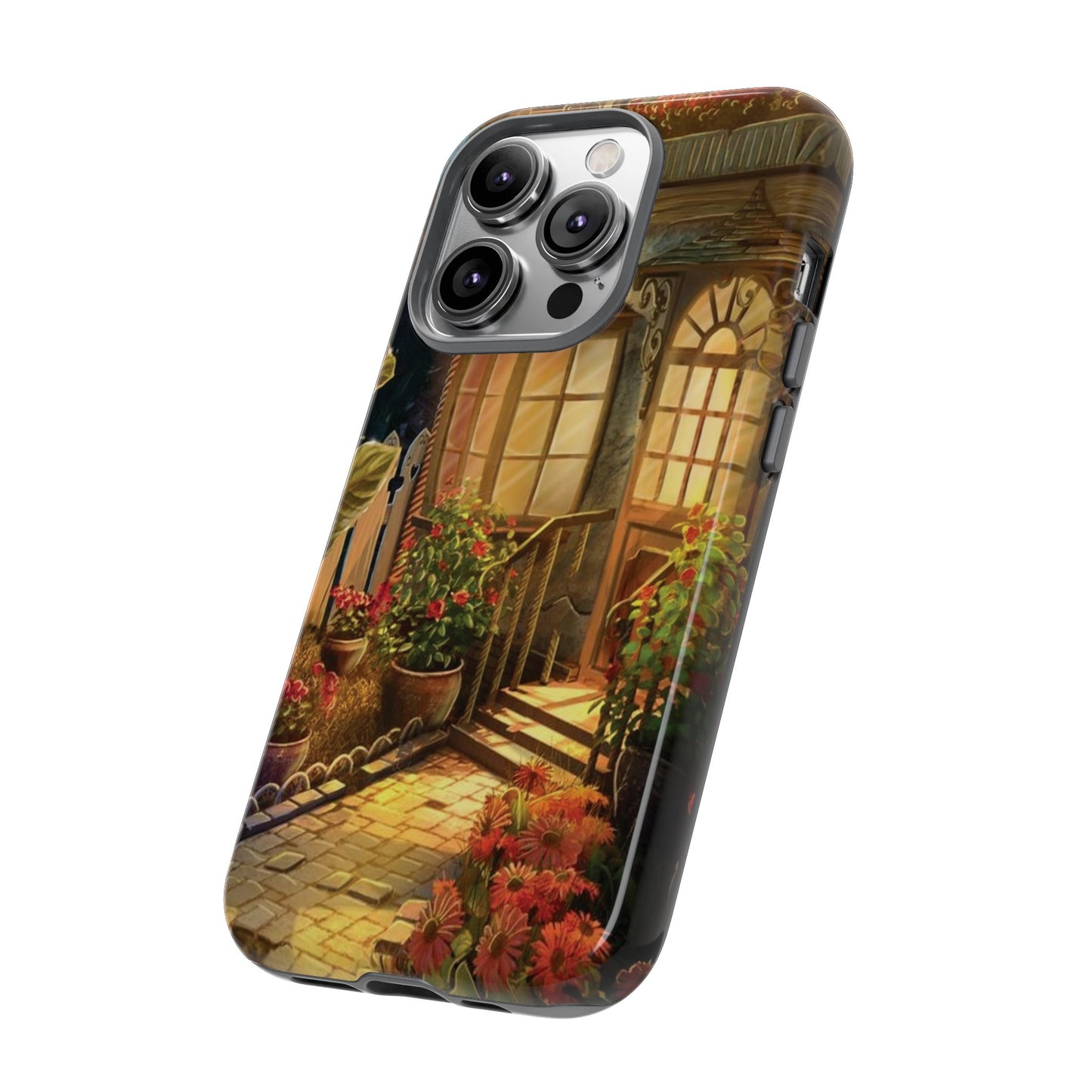 Cottage Garden Wallpaper Phone Case | iPhone 15 Plus/ Pro, 14, 13, 12| Google Pixel 7, Pro, 5| Samsung Galaxy S23 All Major Phone Models