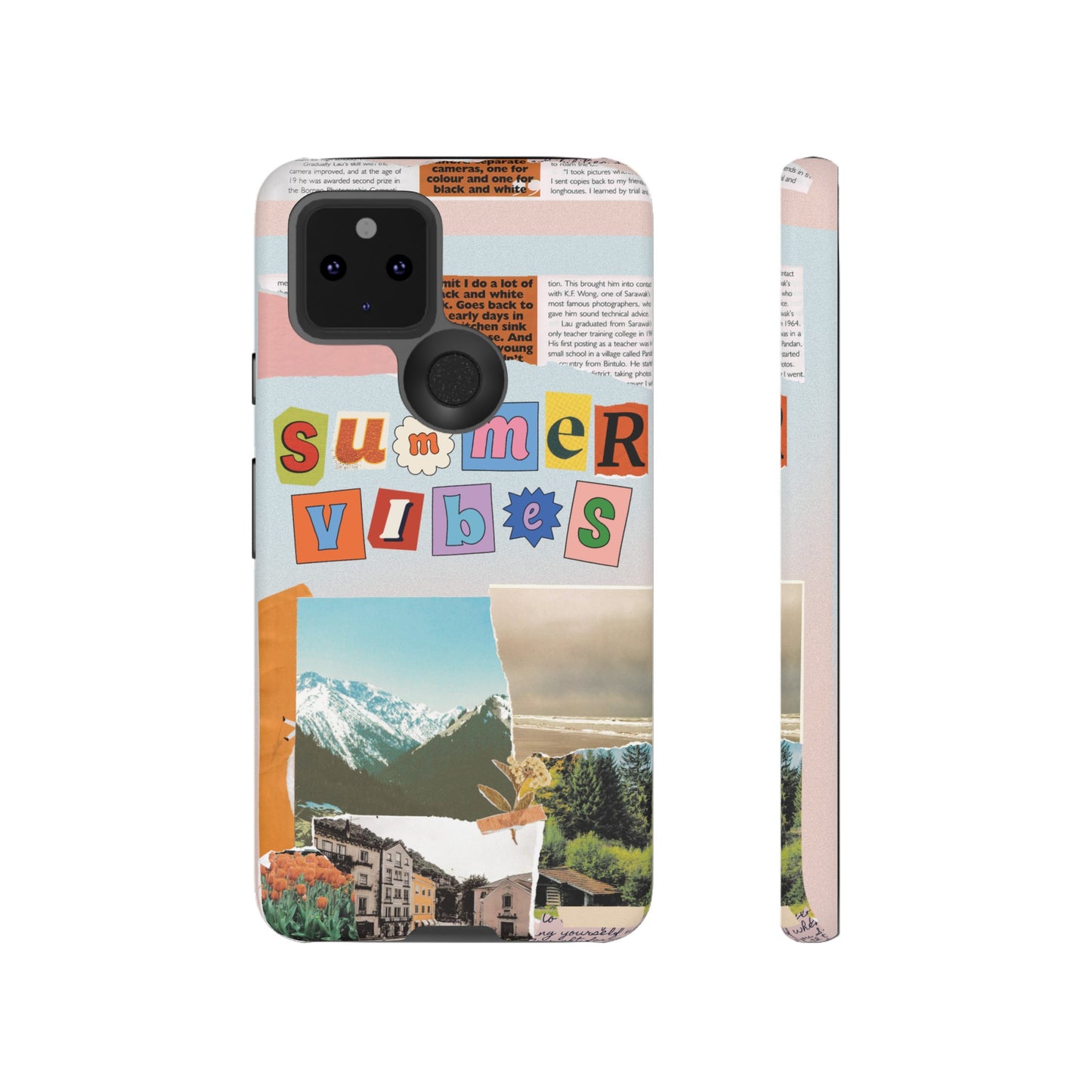 Summer Vibes Wallpaper Phone Case | iPhone 15 Plus/ Pro, 14, 13, 12| Google Pixel 7, Pro, 5| Samsung Galaxy S23 All Major Phone Models