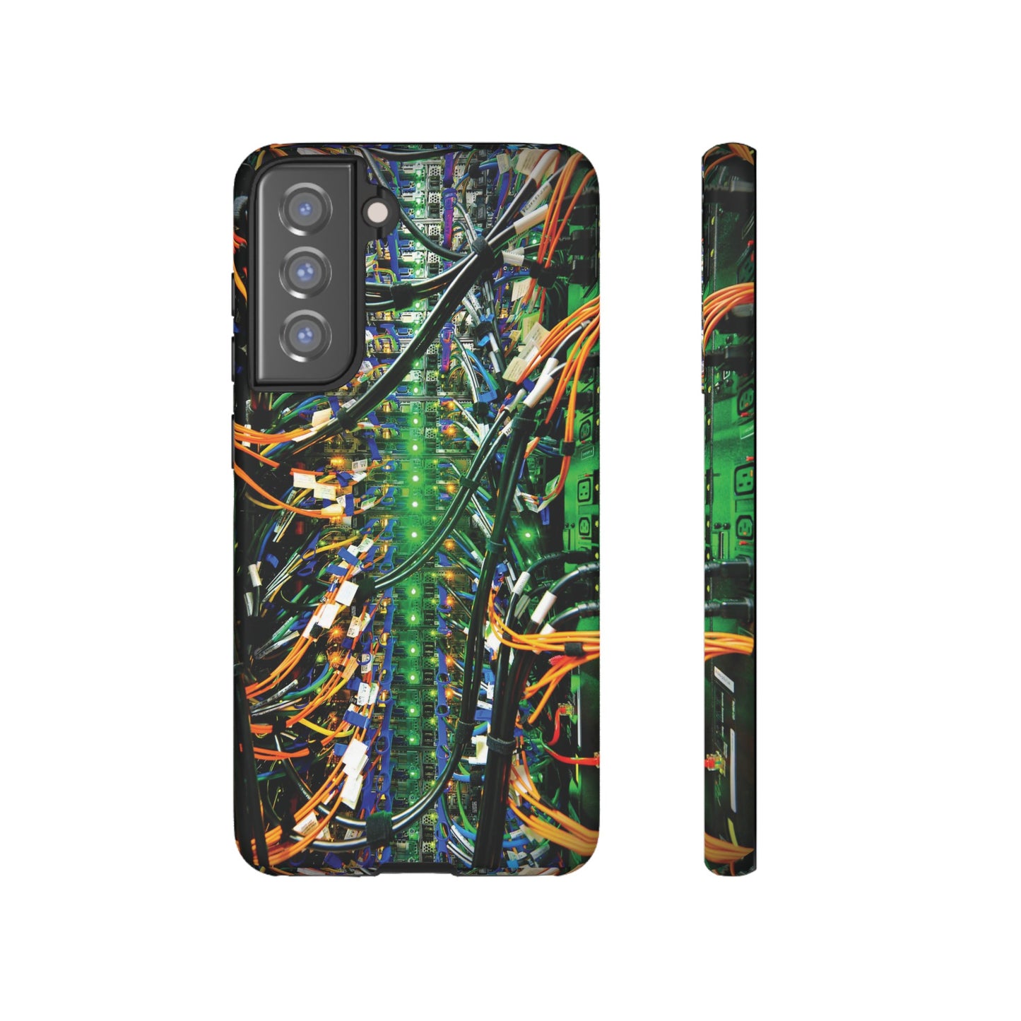 Green Computer Circuitboard Wallpaper Phone Case | iPhone 15 Plus/ Pro, 14, 13, 12| Google Pixel 7, Pro, 5| Samsung Galaxy S23 All Major Phone Models