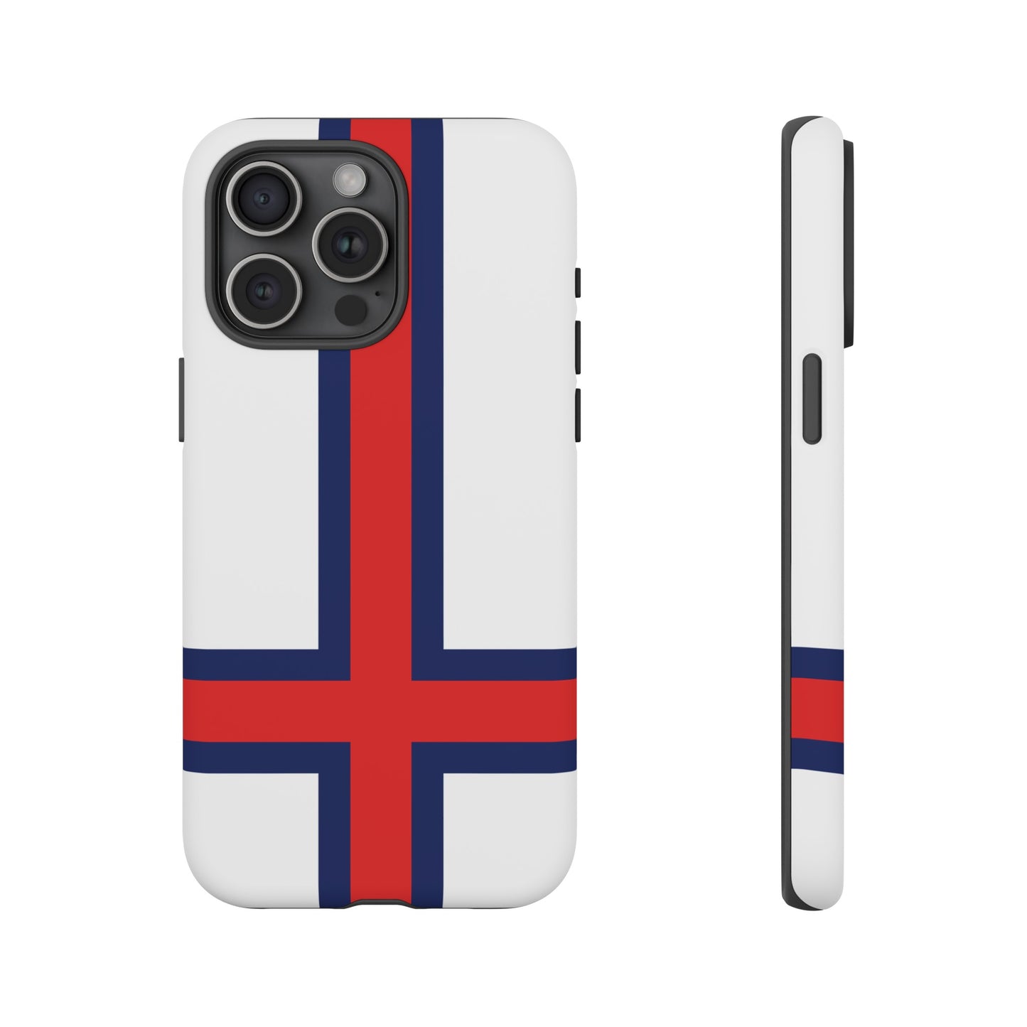 Faroe Island Denmark Flag Phone Case | iPhone 15 Plus/ Pro, 14, 13, 12| Google Pixel 7, Pro, 5| Samsung Galaxy S23 All Major Phone Models