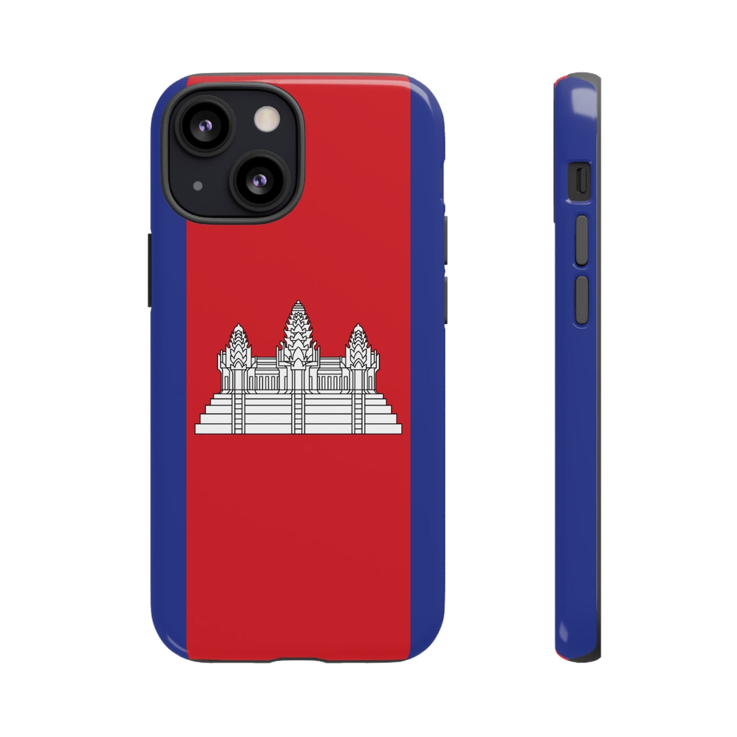 Cambodia Flag Phone Case | iPhone 15 Plus/ Pro, 14, 13, 12| Google Pixel 7, Pro, 5| Samsung Galaxy S23 All Major Phone Models