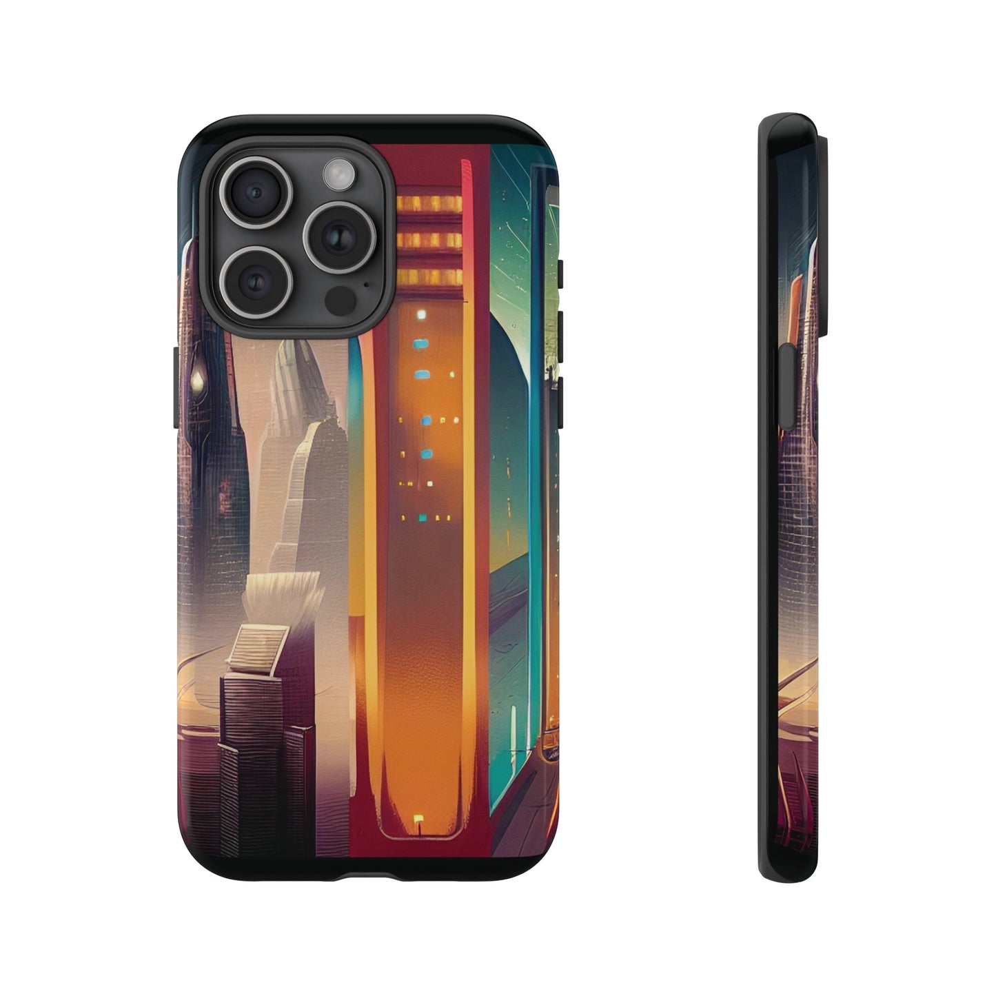 Sci-Fi  Buildings Wallpaper Phone Case | iPhone 15 Plus/ Pro, 14, 13, 12| Google Pixel 7, Pro, 5| Samsung Galaxy S23 All Major Phone Models