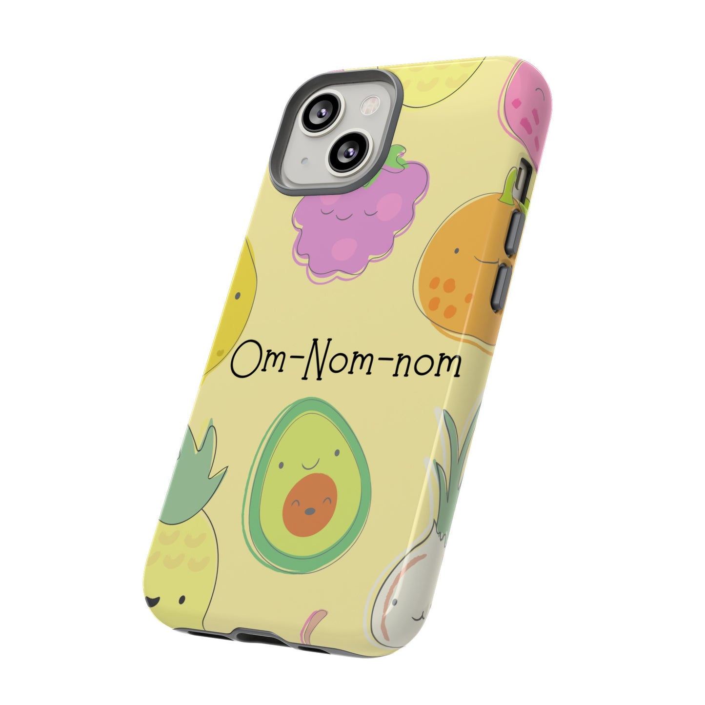 Om-Nom-Nom Phone Case | iPhone 15 Plus/ Pro, 14, 13, 12| Google Pixel 7, Pro, 5| Samsung Galaxy S23 All Major Phone Models