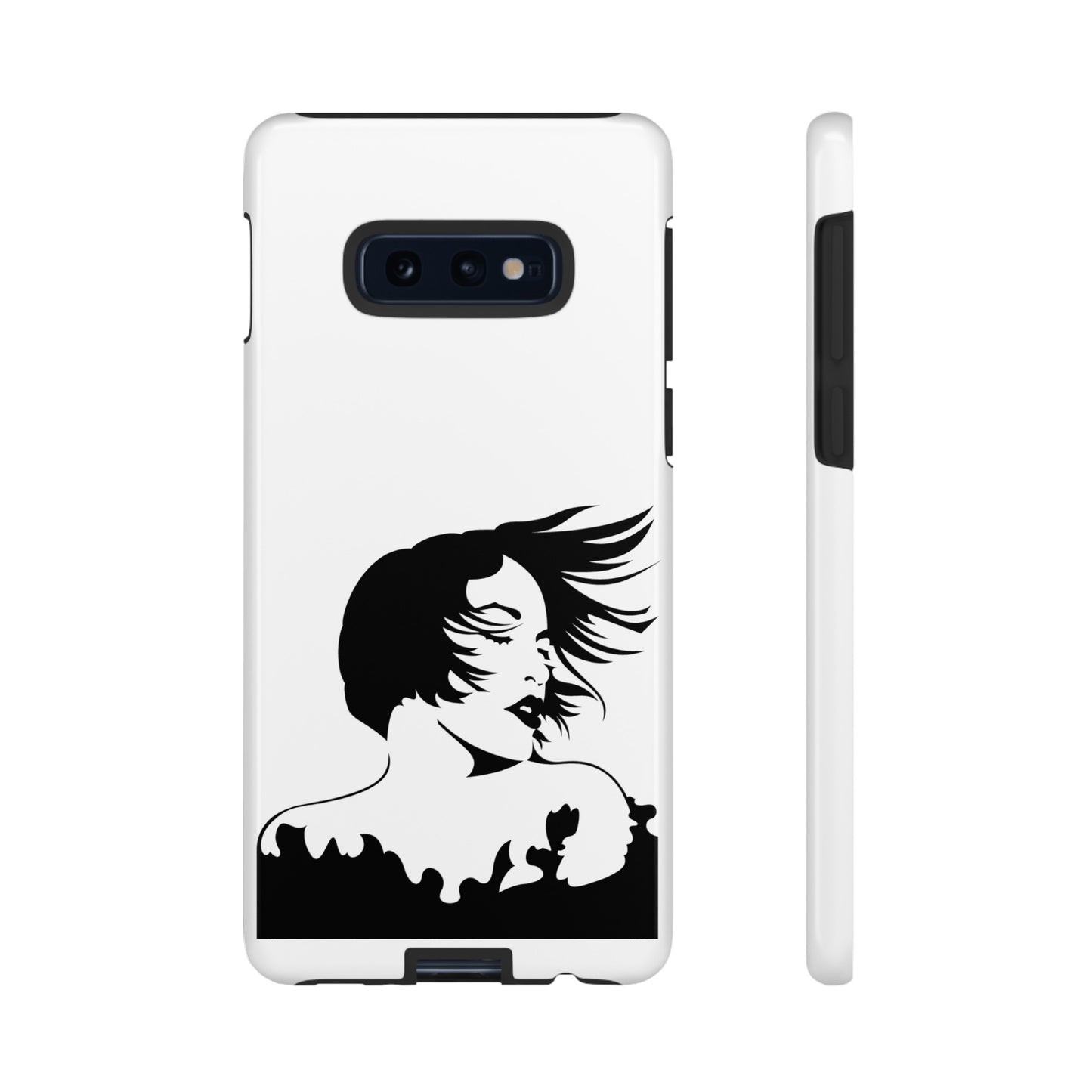 Woman In The Wind Phone Case | iPhone 15 Plus/ Pro, 14, 13, 12| Google Pixel 7, Pro, 5| Samsung Galaxy S23 All Major Phone Models