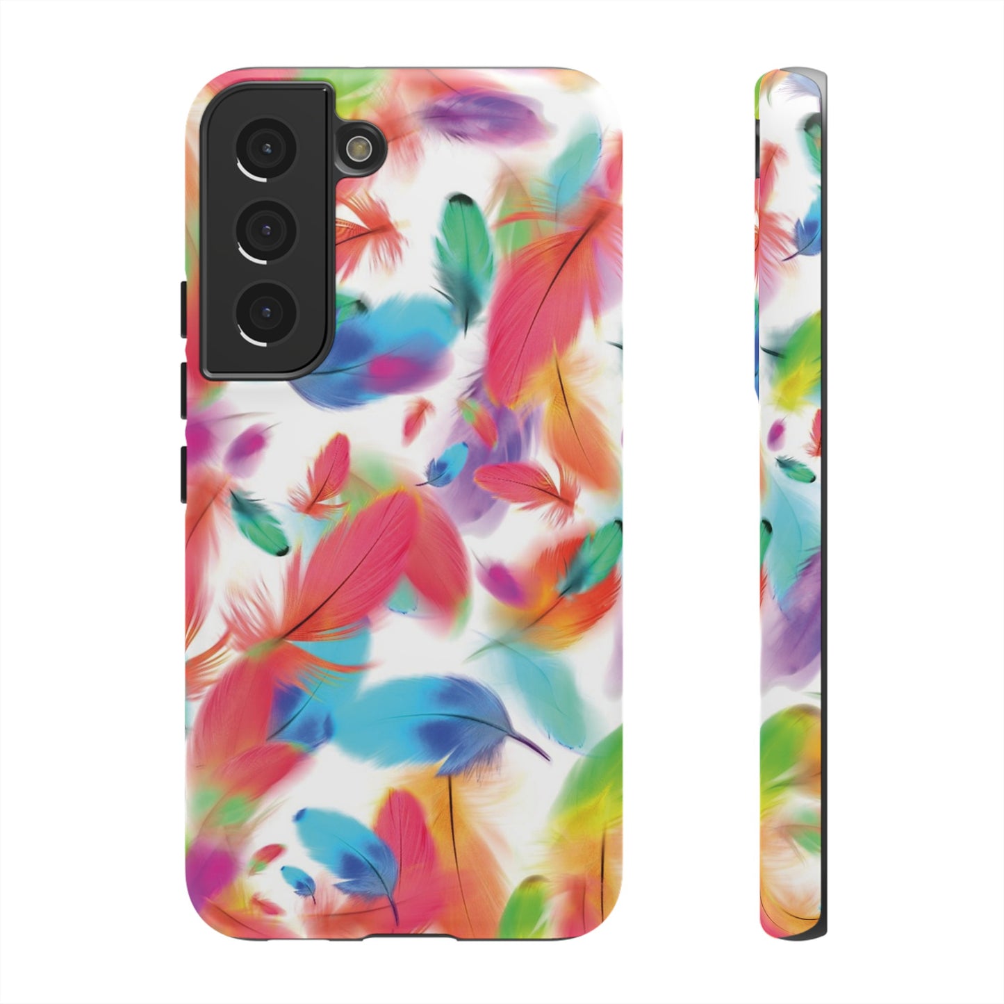 Feather Wallpaper Phone Case | iPhone 15 Plus/ Pro, 14, 13, 12| Google Pixel 7, Pro, 5| Samsung Galaxy S23 All Major Phone Models