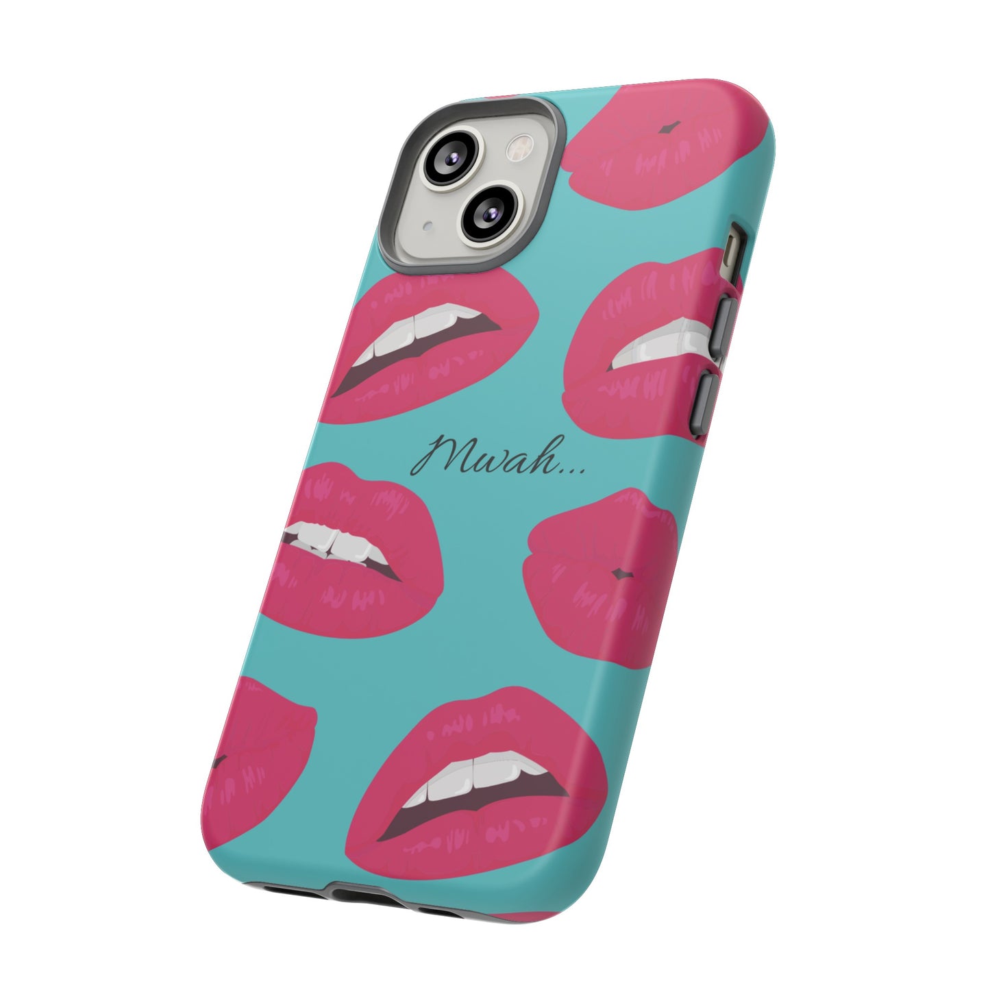 Mwah! Wallpaper Phone Case | iPhone 15 Plus/ Pro, 14, 13, 12| Google Pixel 7, Pro, 5| Samsung Galaxy S23 All Major Phone Models