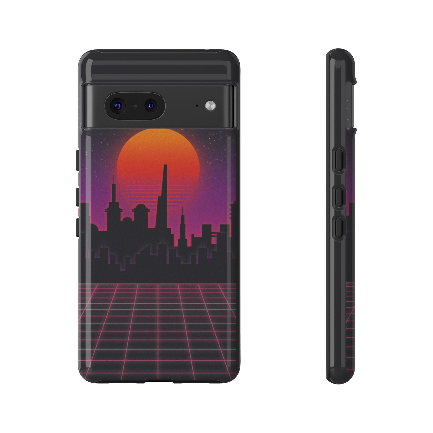 Retro City Phone Case | iPhone 15 Plus/ Pro, 14, 13, 12| Google Pixel 7, Pro, 5| Samsung Galaxy S23 All Major Phone Models