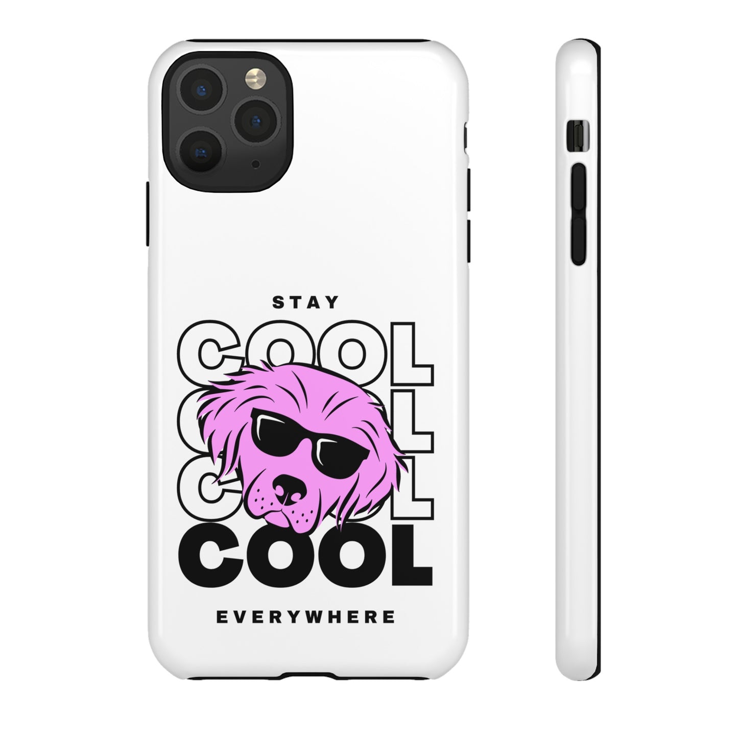 Stay Cool Phone Case | iPhone 15 Plus/ Pro, 14, 13, 12| Google Pixel 7, Pro, 5| Samsung Galaxy S23 All Major Phone Models