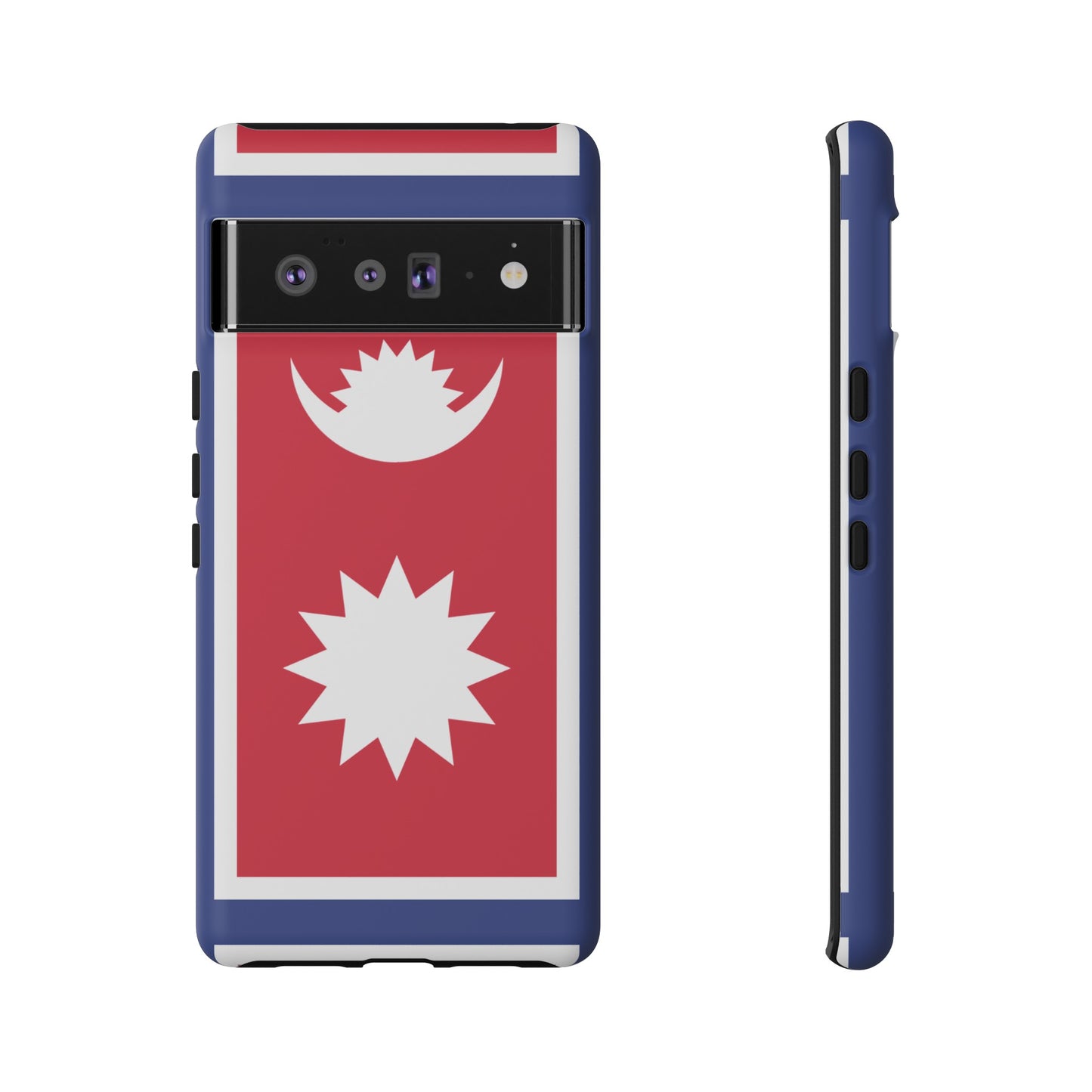 Nepal Flag Phone Case | iPhone 15 Plus/ Pro, 14, 13, 12| Google Pixel 7, Pro, 5| Samsung Galaxy S23 All Major Phone Models