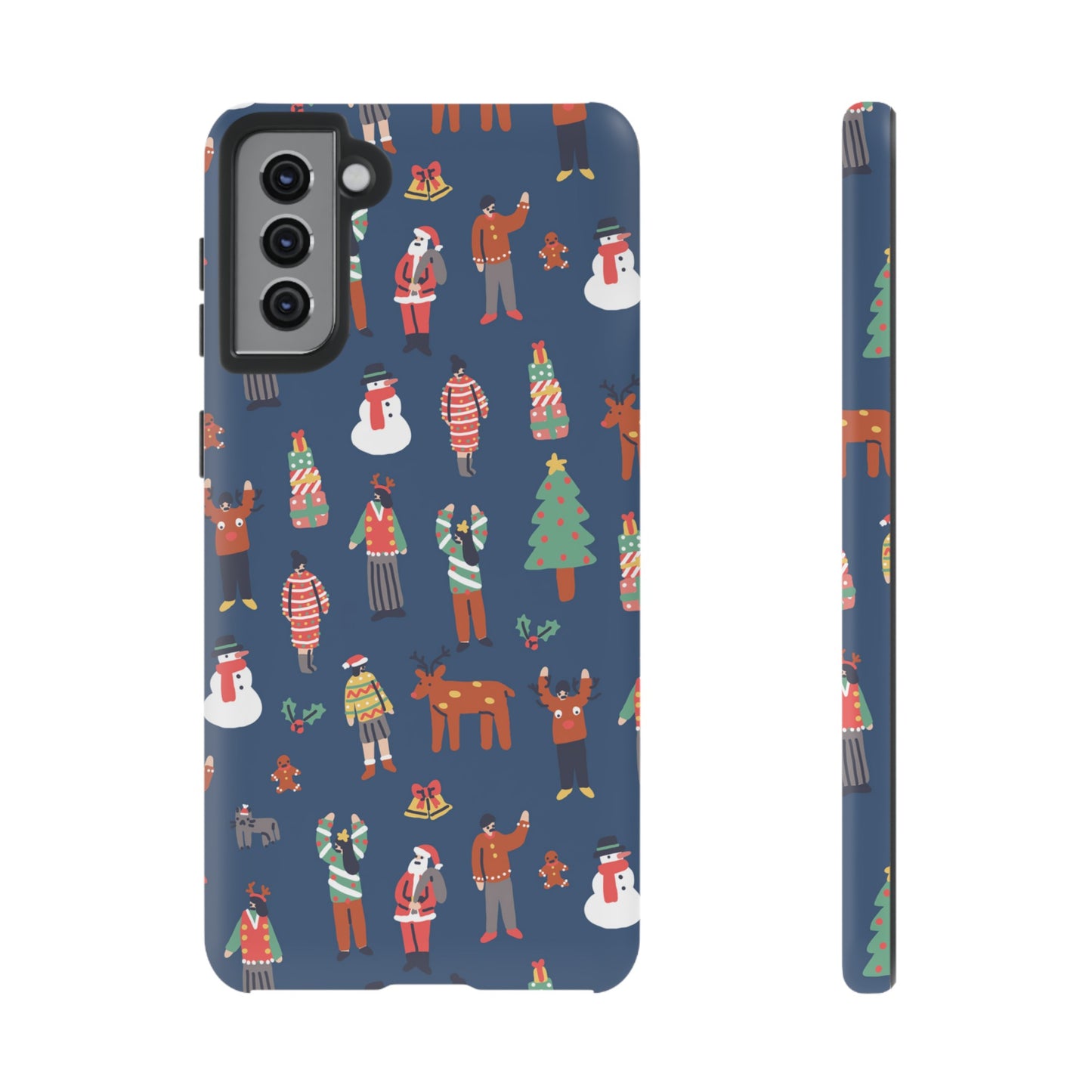 Christmas Party Wallpaper Phone Case | iPhone 15 Plus/ Pro, 14, 13, 12| Google Pixel 7, Pro, 5| Samsung Galaxy S23 All Major Phone Models