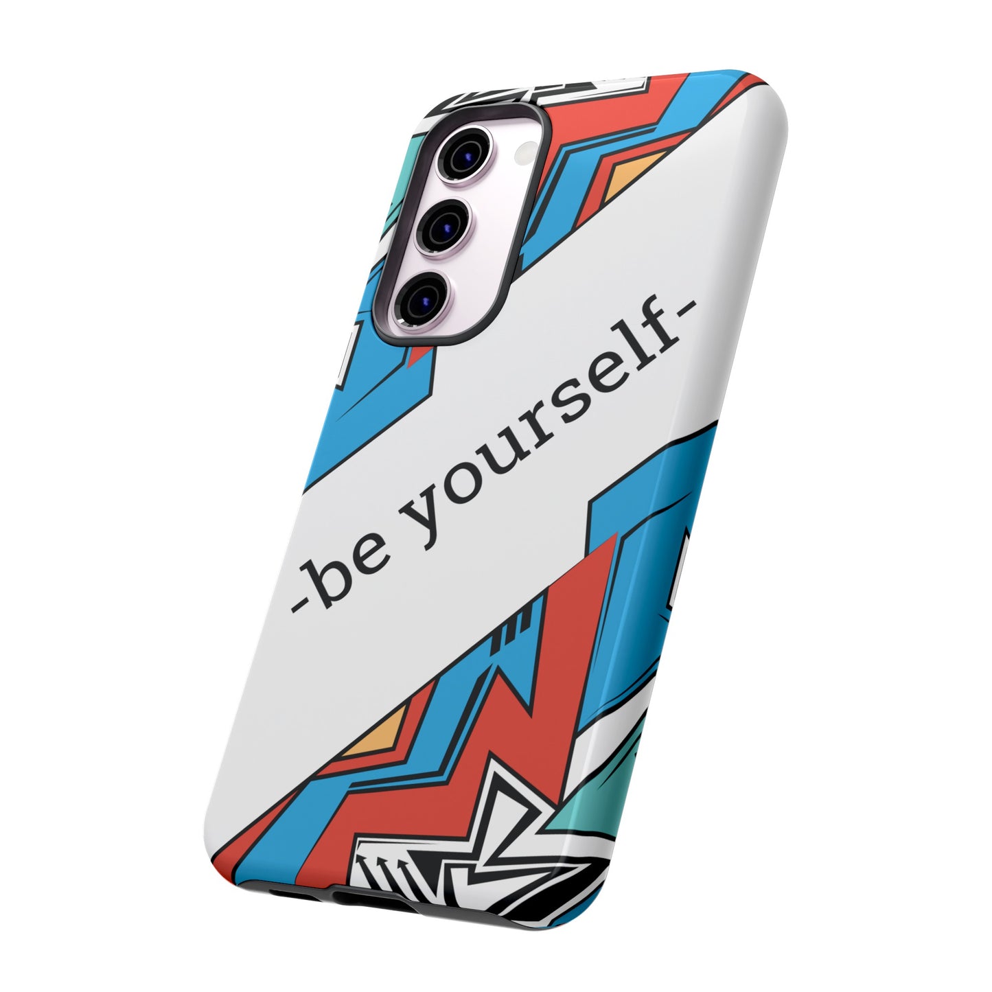 Be Yourself Wallpaper Phone Case | iPhone 15 Plus/ Pro, 14, 13, 12| Google Pixel 7, Pro, 5| Samsung Galaxy S23 All Major Phone Models