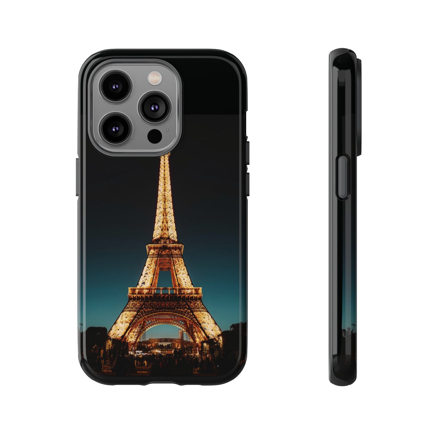 Night Eiffel Tower Phone Case | iPhone 15 Plus/ Pro, 14, 13, 12| Google Pixel 7, Pro, 5| Samsung Galaxy S23 All Major Phone Models