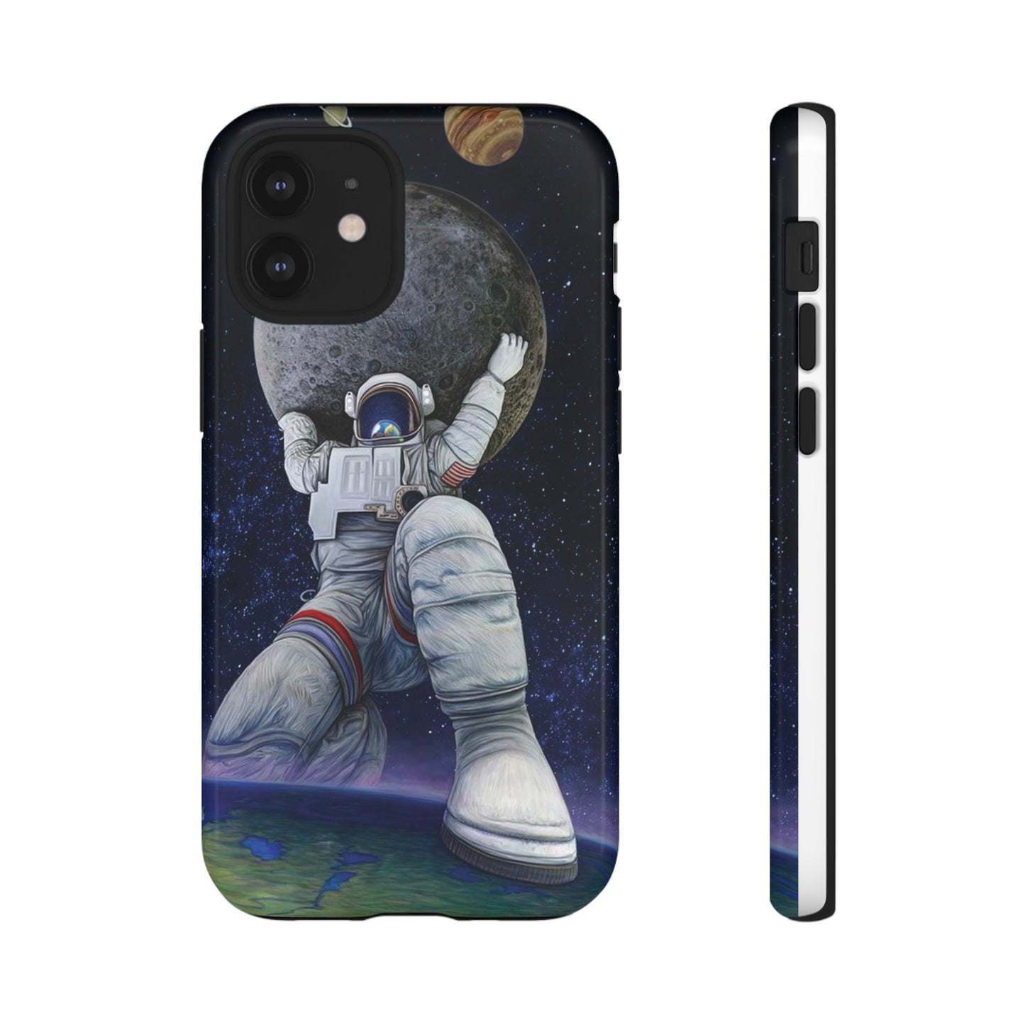 Astronaut Holding The Moon Phone Case | iPhone 15 Plus/ Pro, 14, 13, 12| Google Pixel 7, Pro, 5| Samsung Galaxy S23 All Major Phone Models