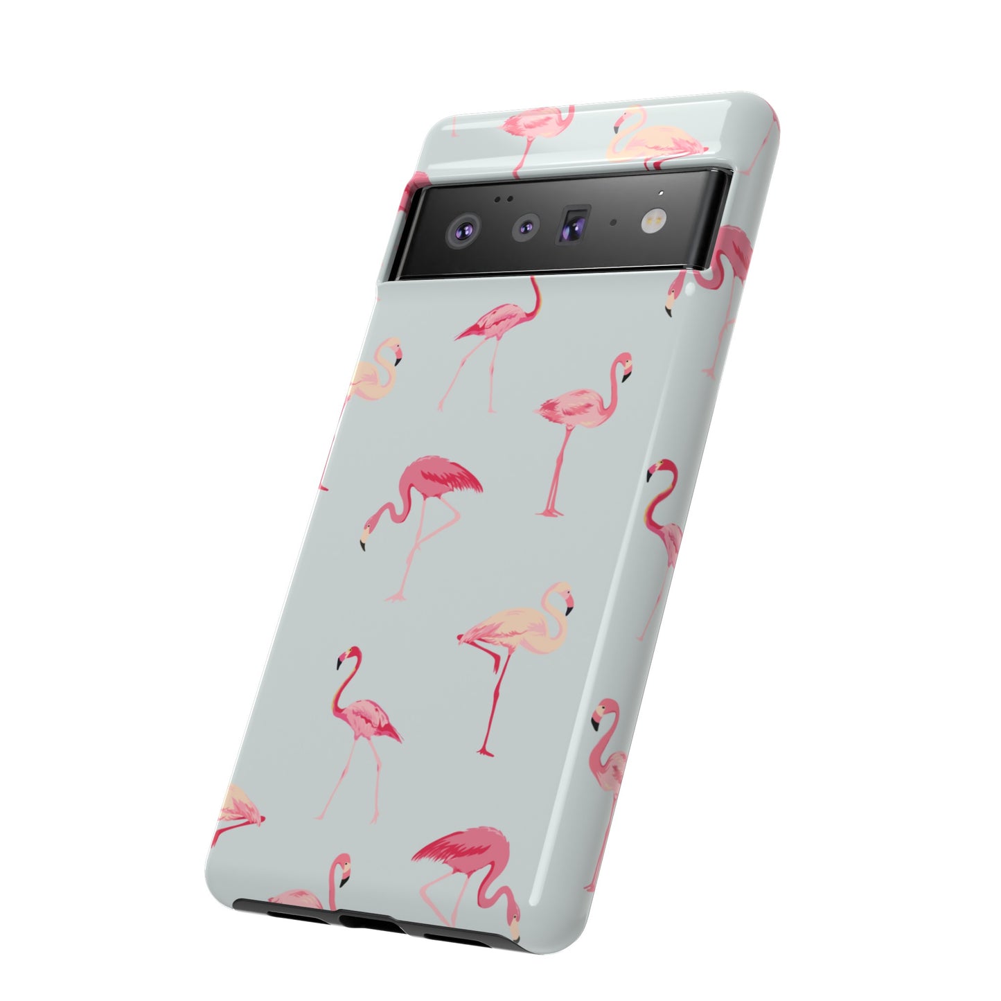 Flamingo Wallpaper Phone Case | iPhone 15 Plus/ Pro, 14, 13, 12| Google Pixel 7, Pro, 5| Samsung Galaxy S23 All Major Phone Models