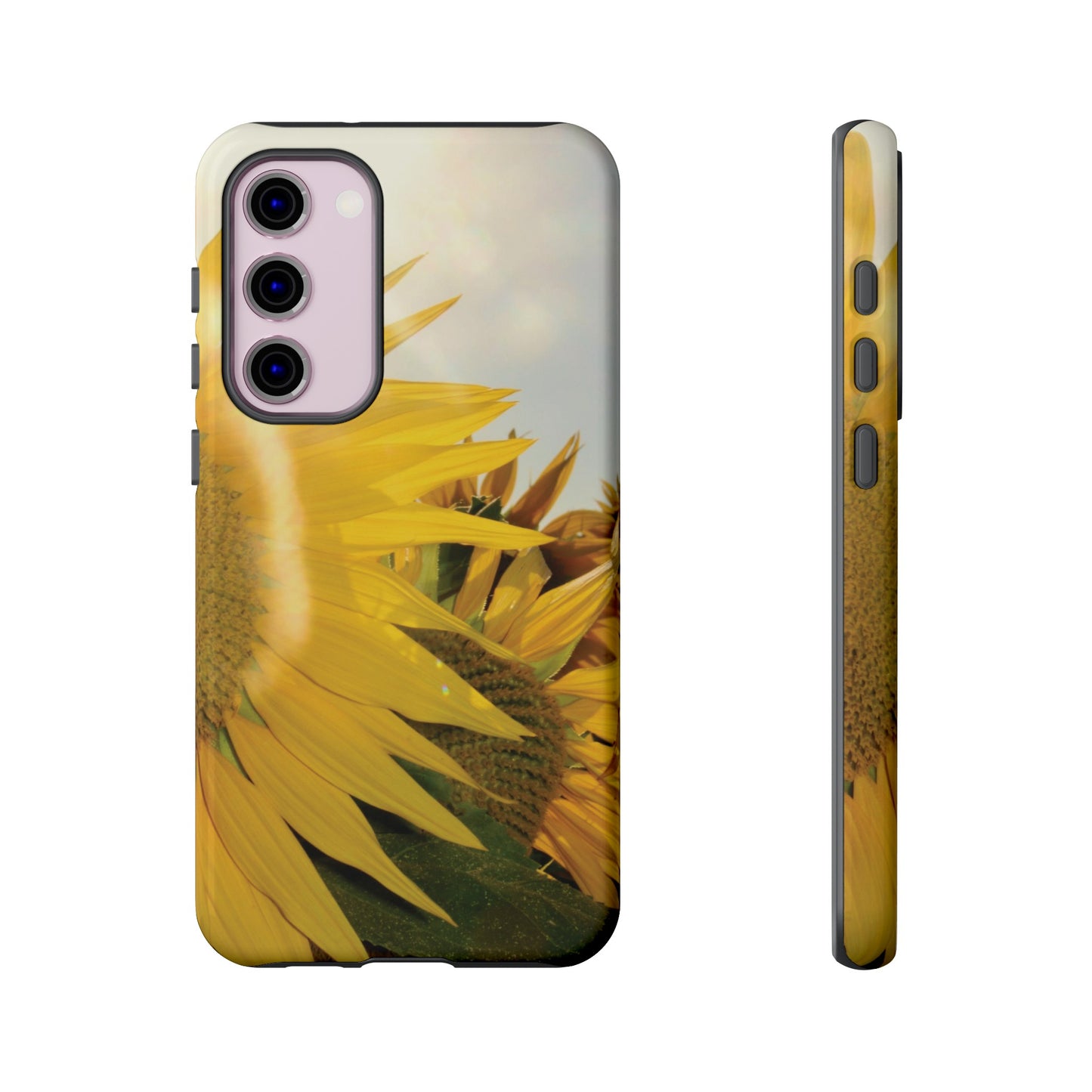 Bright Sunflower Wallpaper Phone Case | iPhone 15 Plus/ Pro, 14, 13, 12| Google Pixel 7, Pro, 5| Samsung Galaxy S23 All Major Phone Models