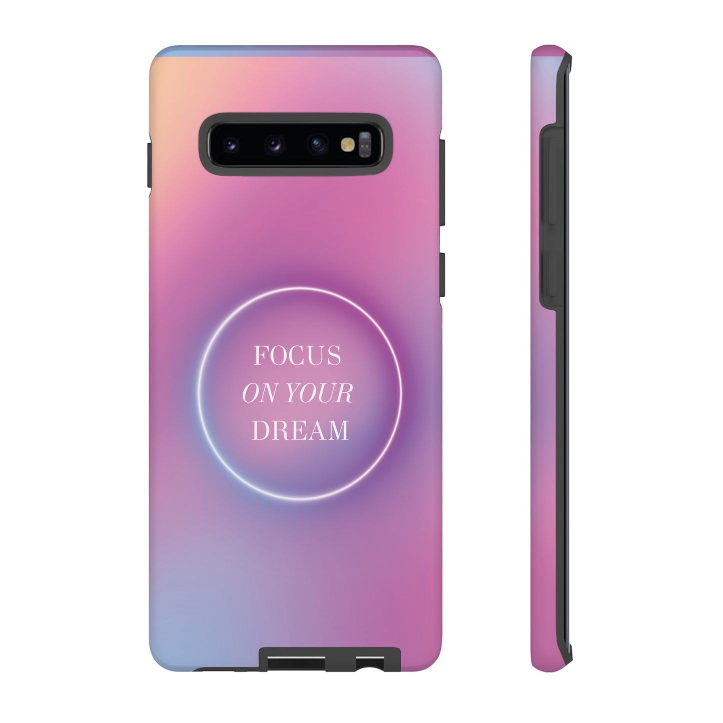 Focus On Your Dream Wallpaper Phone Case | iPhone 15 Plus/ Pro, 14, 13, 12| Google Pixel 7, Pro, 5| Samsung Galaxy S23 All Major Phone Models