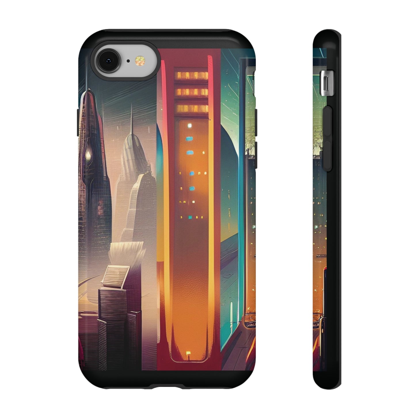 Sci-Fi  Buildings Wallpaper Phone Case | iPhone 15 Plus/ Pro, 14, 13, 12| Google Pixel 7, Pro, 5| Samsung Galaxy S23 All Major Phone Models