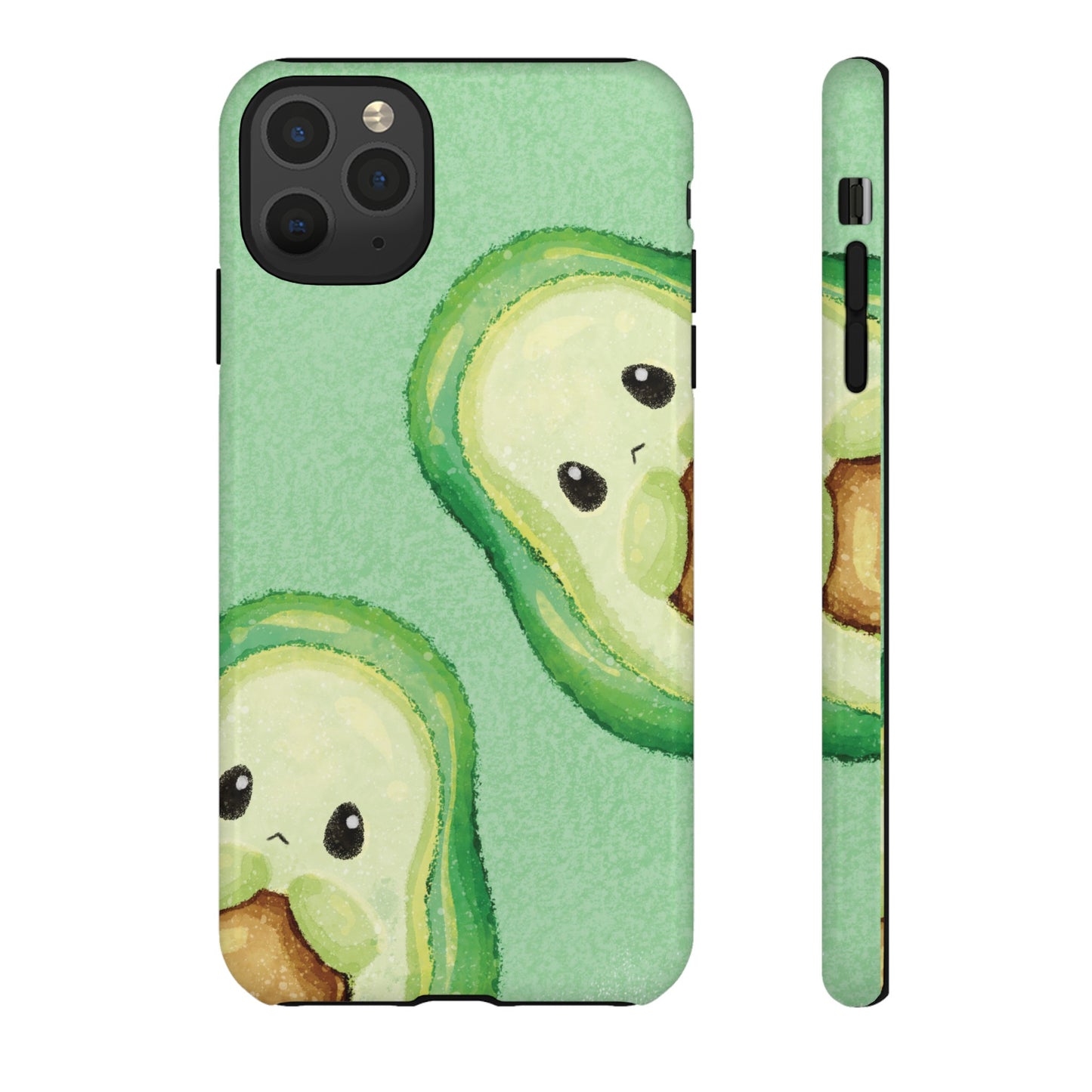 Avocado Friends Wallpaper Phone Case | iPhone 15 Plus/ Pro, 14, 13, 12| Google Pixel 7, Pro, 5| Samsung Galaxy S23 All Major Phone Models