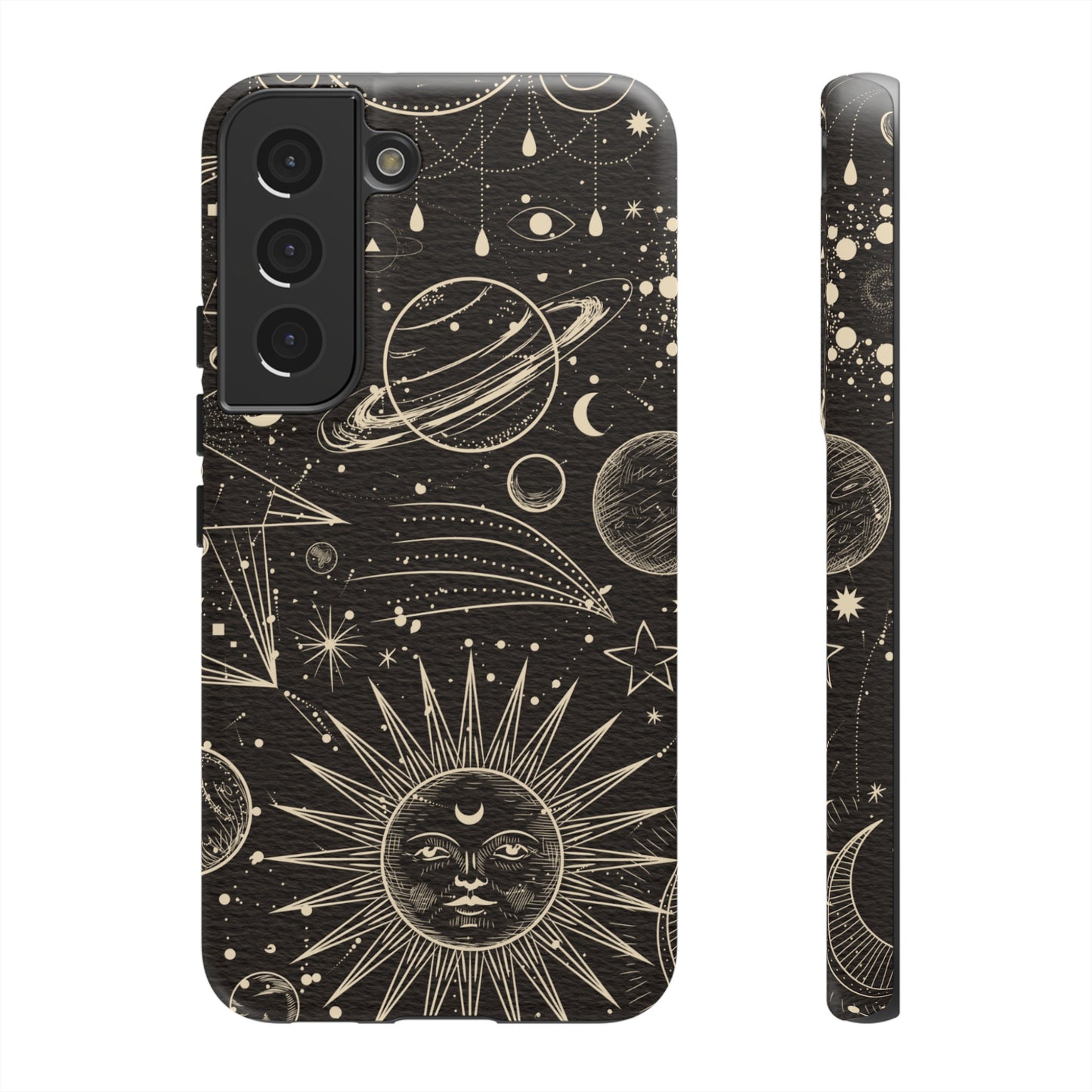 Golden Universe Wallpaper Phone Case | iPhone 15 Plus/ Pro, 14, 13, 12| Google Pixel 7, Pro, 5| Samsung Galaxy S23 All Major Phone Models