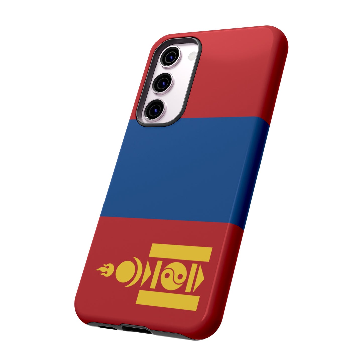 Mongolia Flag Phone Case | iPhone 15 Plus/ Pro, 14, 13, 12| Google Pixel 7, Pro, 5| Samsung Galaxy S23 All Major Phone Models