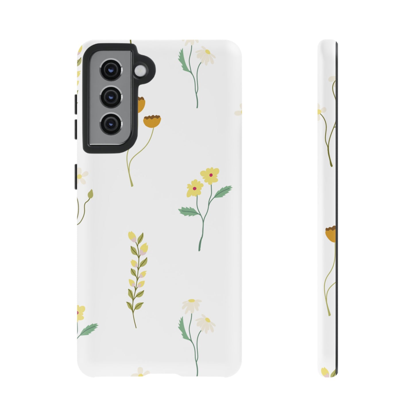 Delicate Floral Wallpaper Phone Case | iPhone 15 Plus/ Pro, 14, 13, 12| Google Pixel 7, Pro, 5| Samsung Galaxy S23 All Major Phone Models