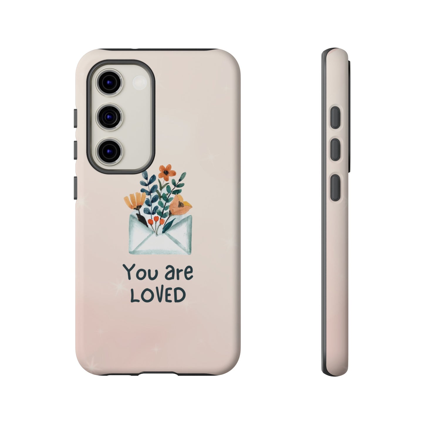 You Are Loved Phone Case | iPhone 15 Plus/ Pro, 14, 13, 12| Google Pixel 7, Pro, 5| Samsung Galaxy S23 All Major Phone Models