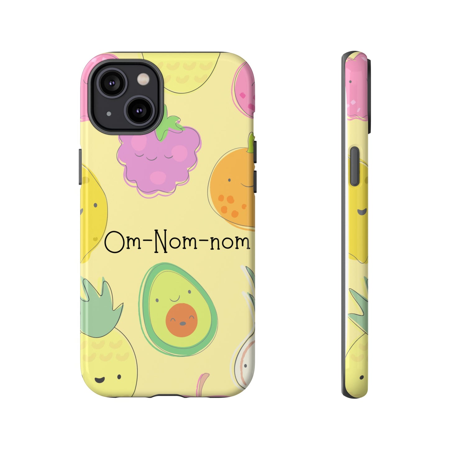 Om-Nom-Nom Phone Case | iPhone 15 Plus/ Pro, 14, 13, 12| Google Pixel 7, Pro, 5| Samsung Galaxy S23 All Major Phone Models