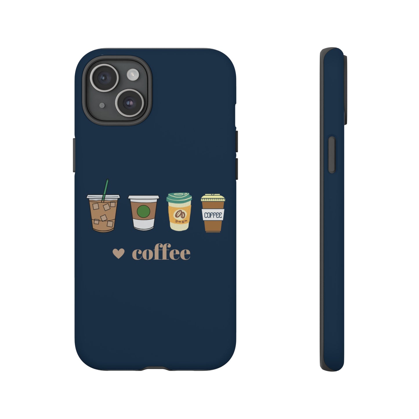 Coffee Wallpaper Phone Case | iPhone 15 Plus/ Pro, 14, 13, 12| Google Pixel 7, Pro, 5| Samsung Galaxy S23 All Major Phone Models