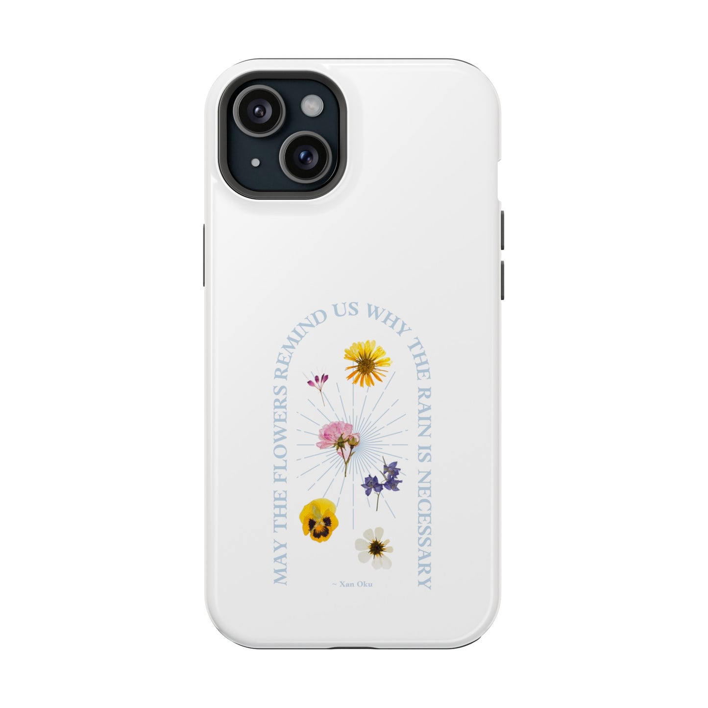 Flower Positive Phone Case | iPhone 15 Plus/ Pro, 14, 13, 12|