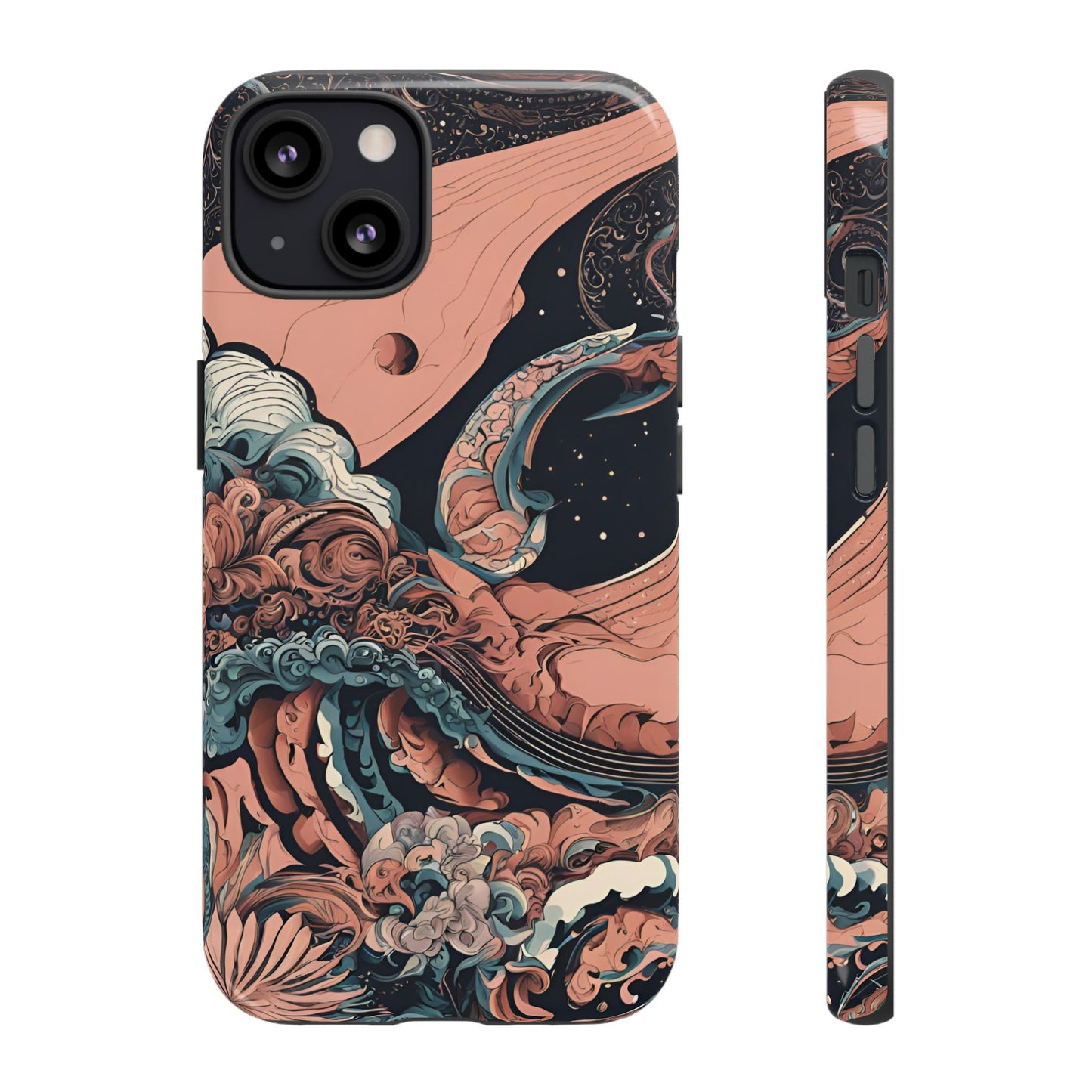 Abstract Landscape Phone Case| iPhone 15 Plus/ Pro, 14, 13, 12| Google Pixel 7, Pro, 5| Samsung Galaxy S23 All Major Phone Models